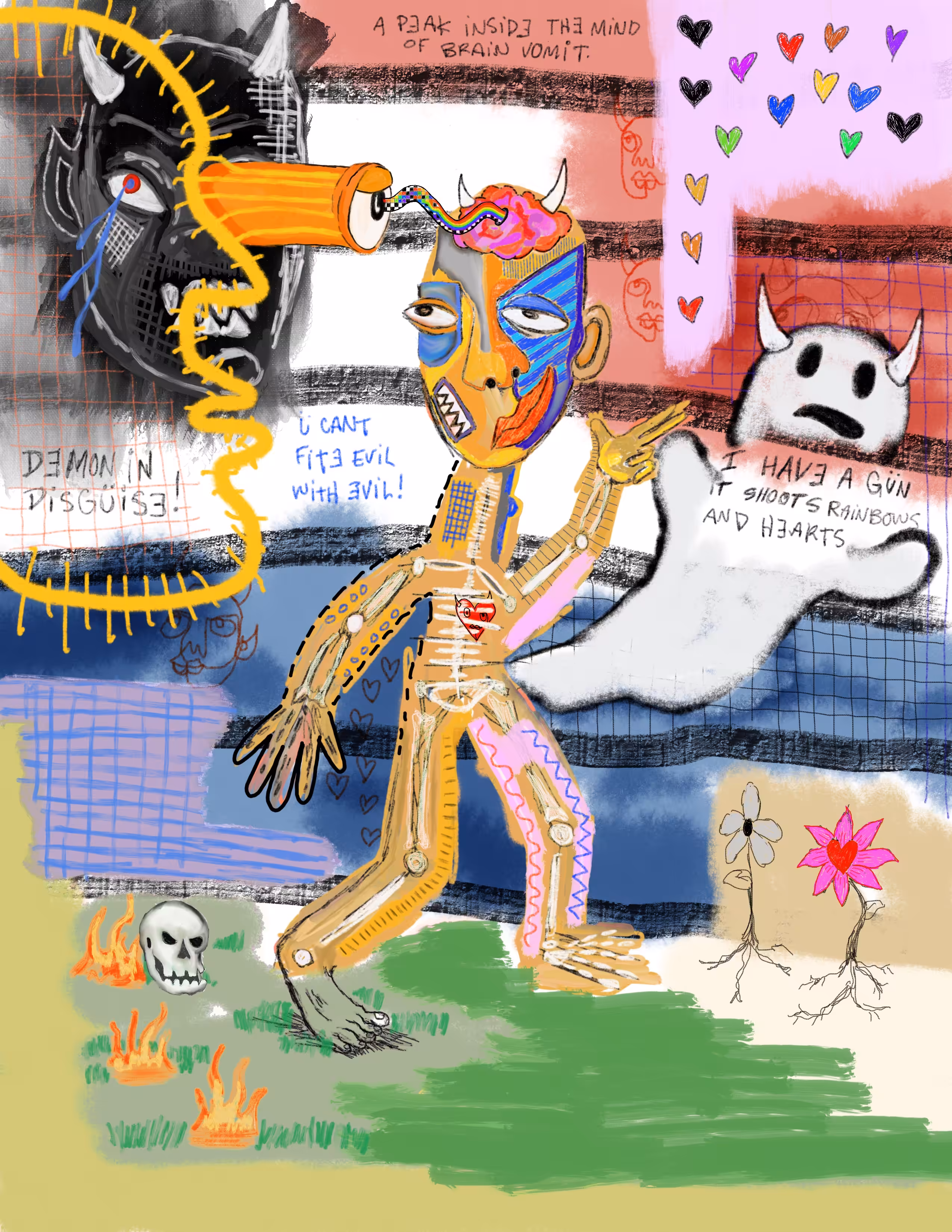 iNSiDE the MiND of BRAiN VOMiT