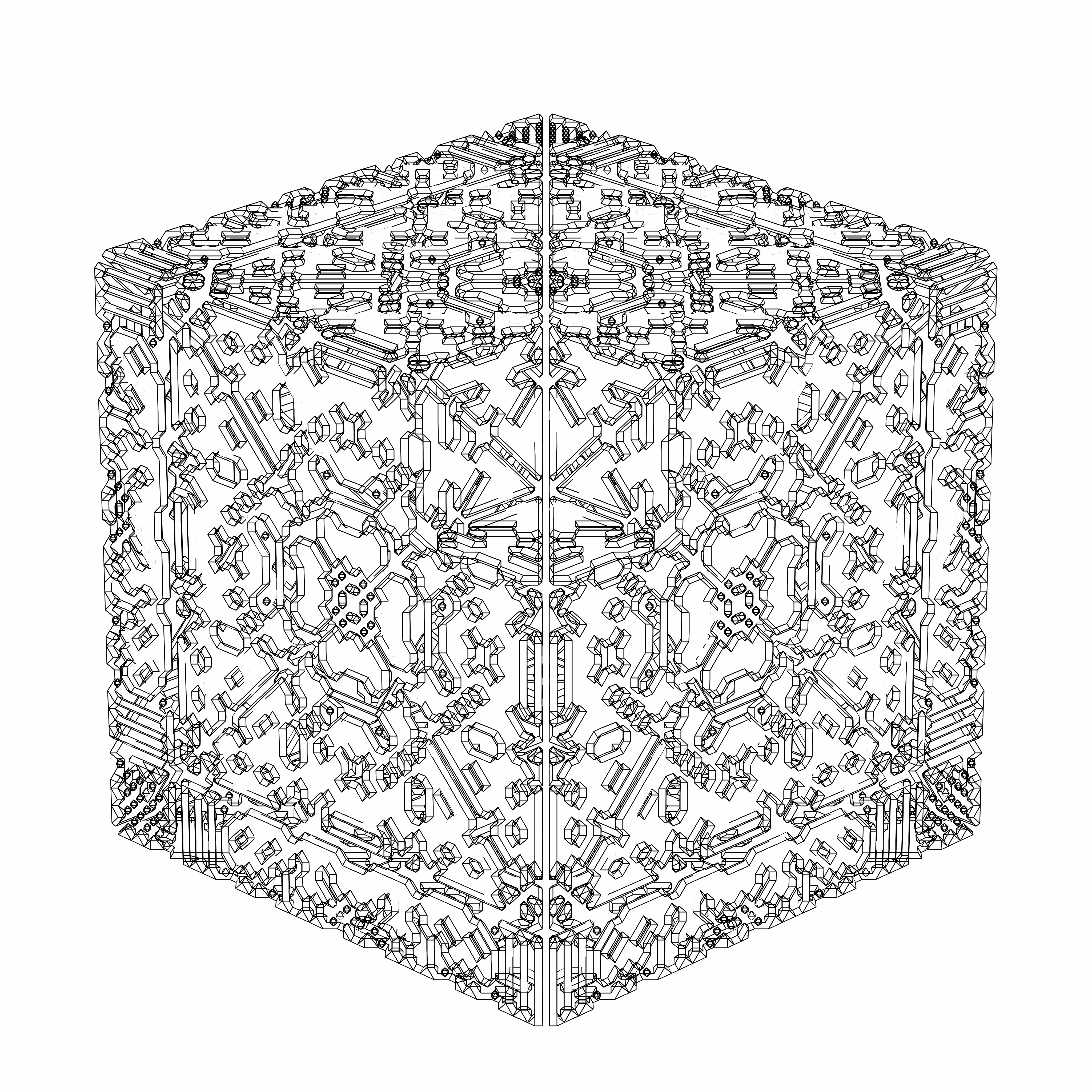 LL21 Alien Art Cube #989
