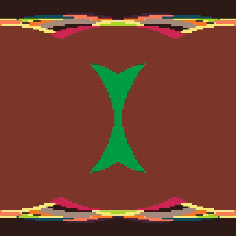Rapid Psychedelic Inkblot Test Generator #25