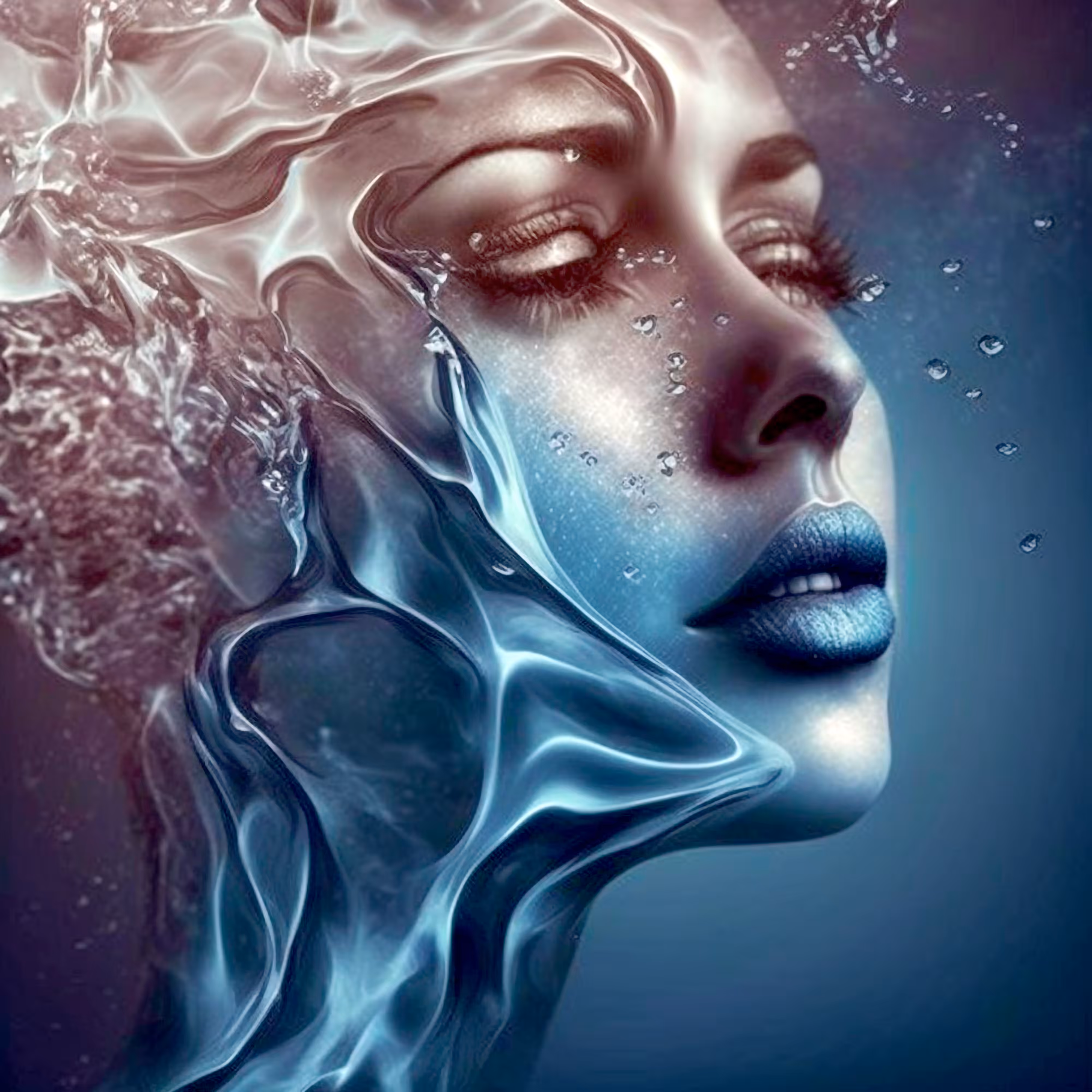 111 Women #7: Intense Blue of a Gentle Nature