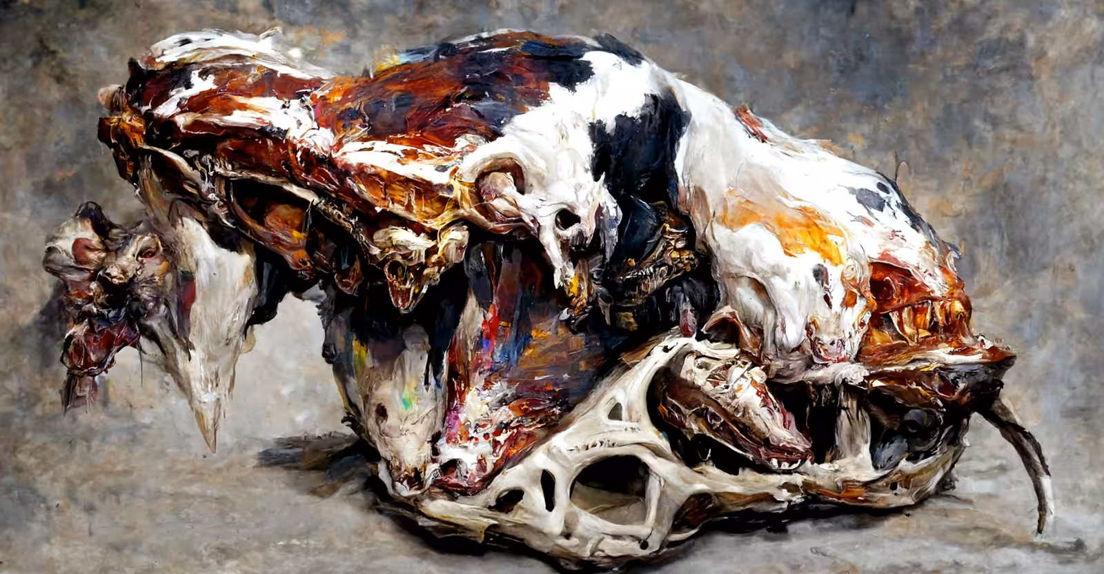 "Cow skull"-1