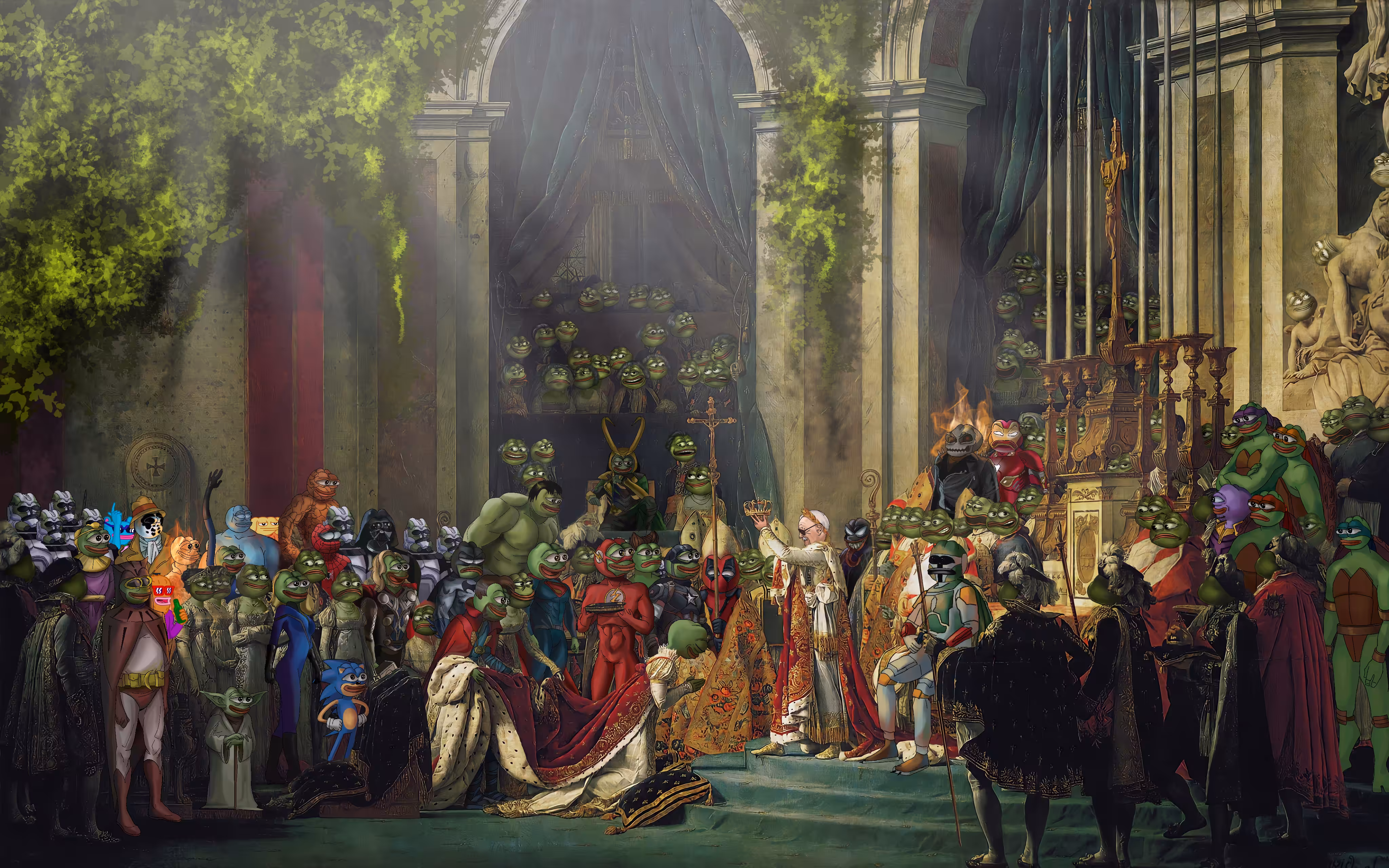 👑 The coronation of the Pepe 👑