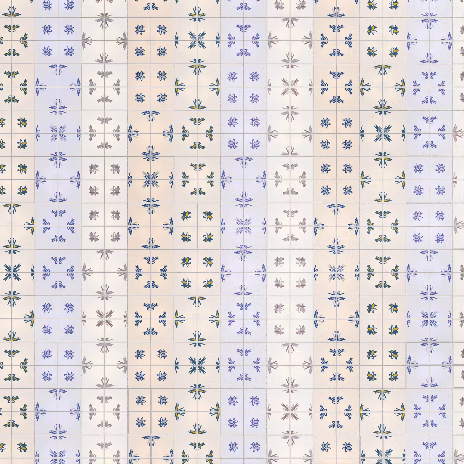 Glimpse Of Geometrical Azulejos #21