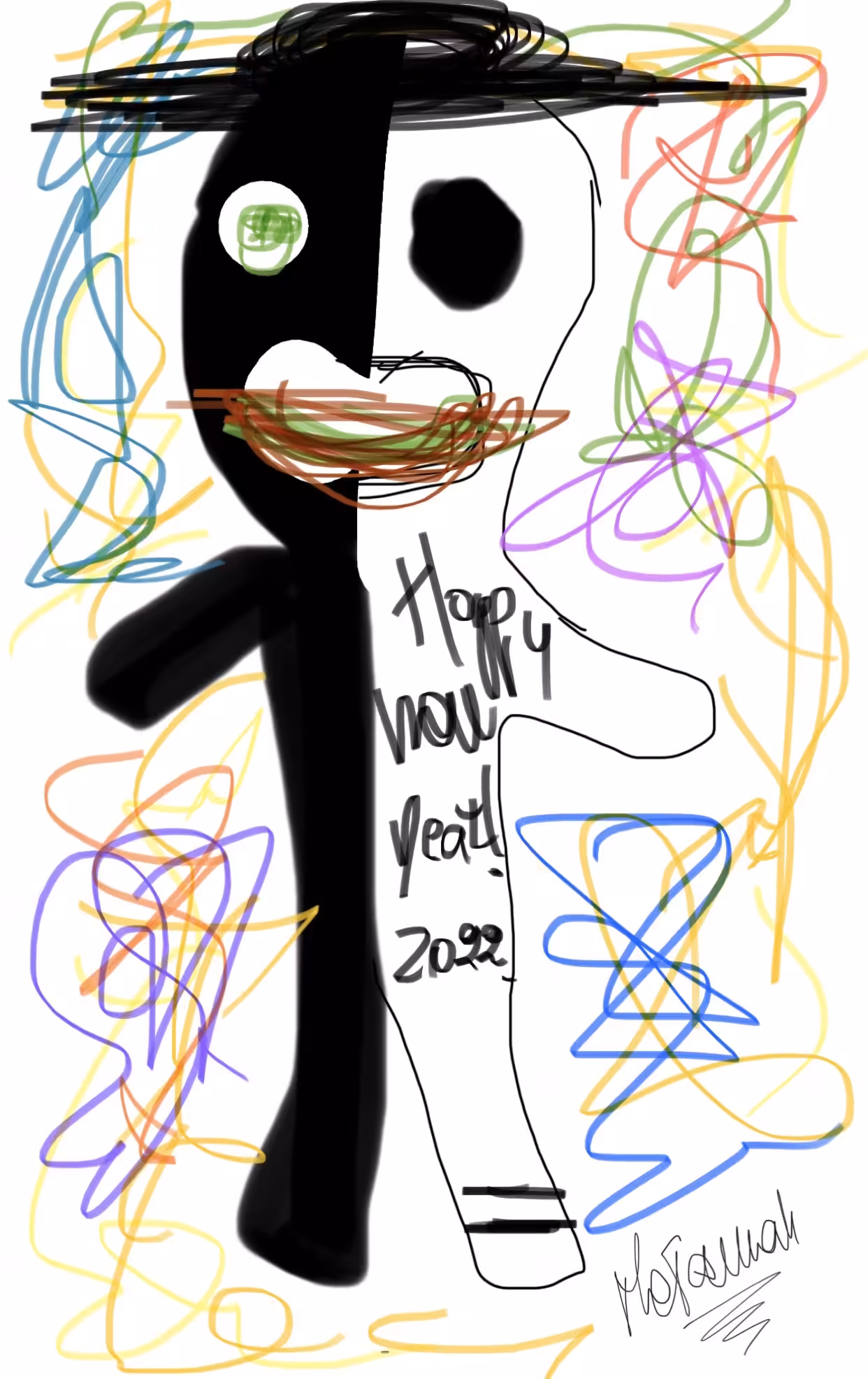 Metaman is happy new year 2022!!!