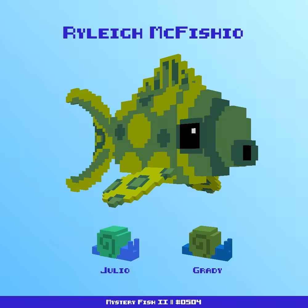 Ryleigh McFishio :: Mystery Fish 0504/1000 