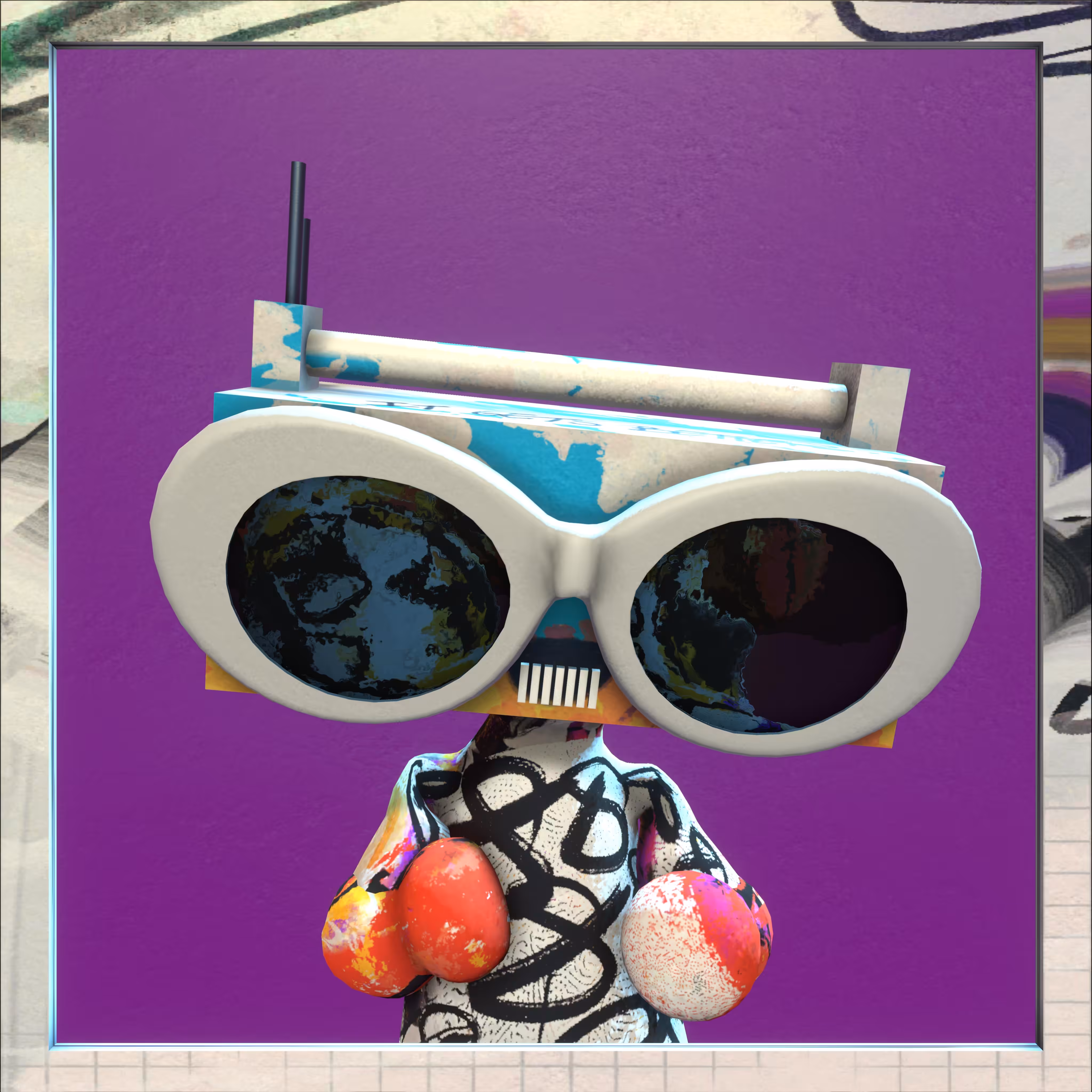 Boomboxhead #12