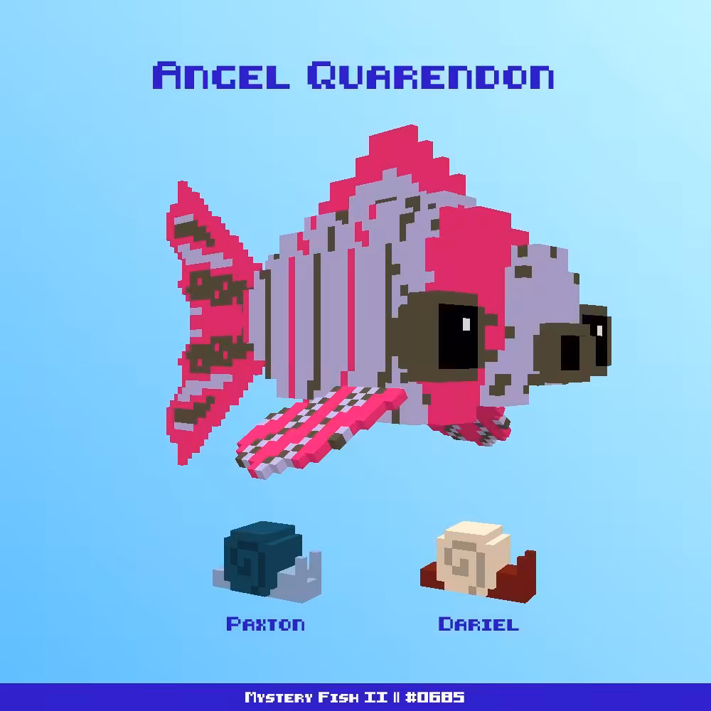 Angel Quarendon :: Mystery Fish 0685/1000 