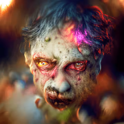 Brainksy Experiments: Tired Zombie
