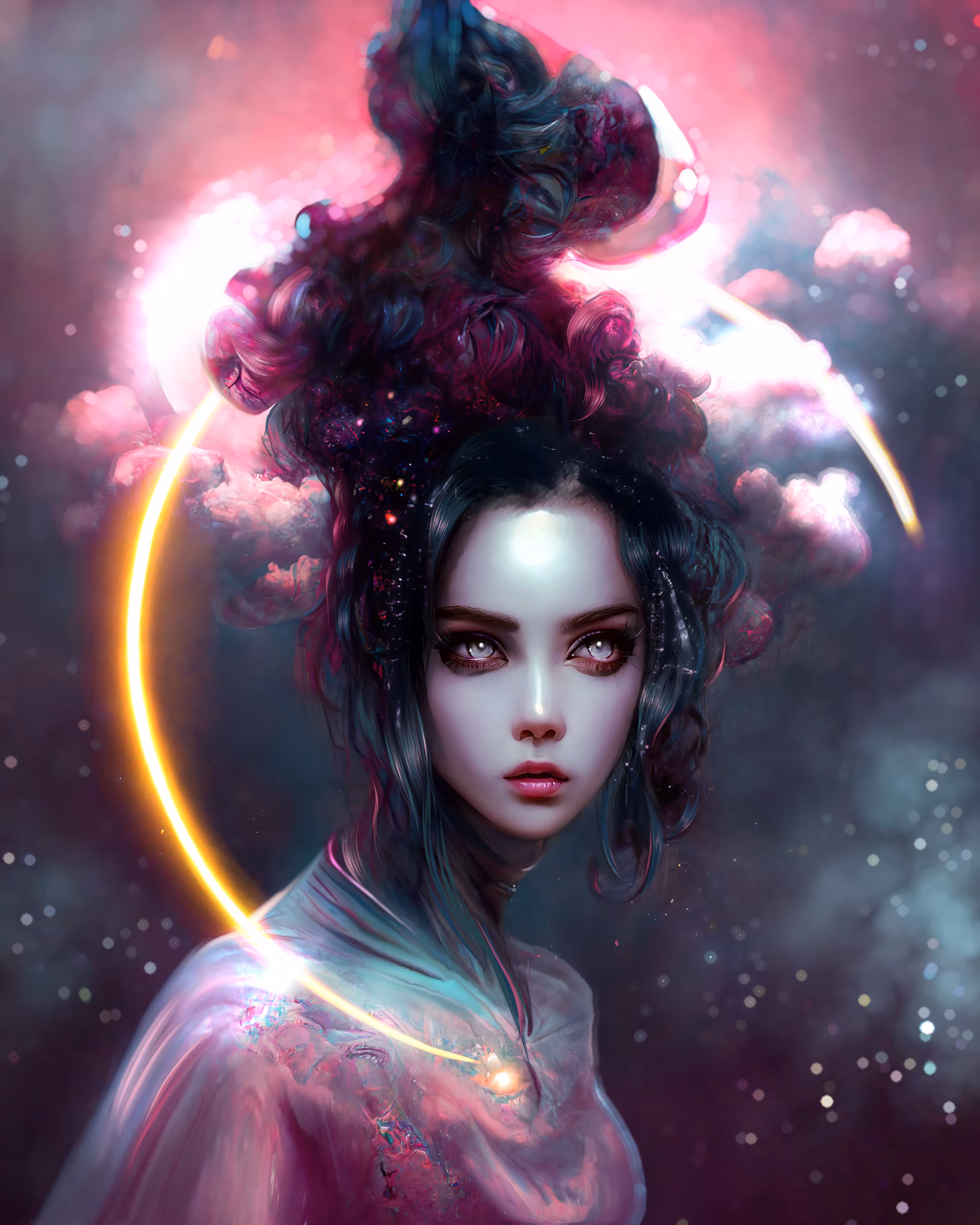 Freaky Goddess #109 Pink Sky
