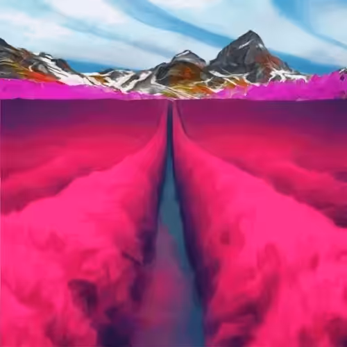 Generated Glitch Landscape #308