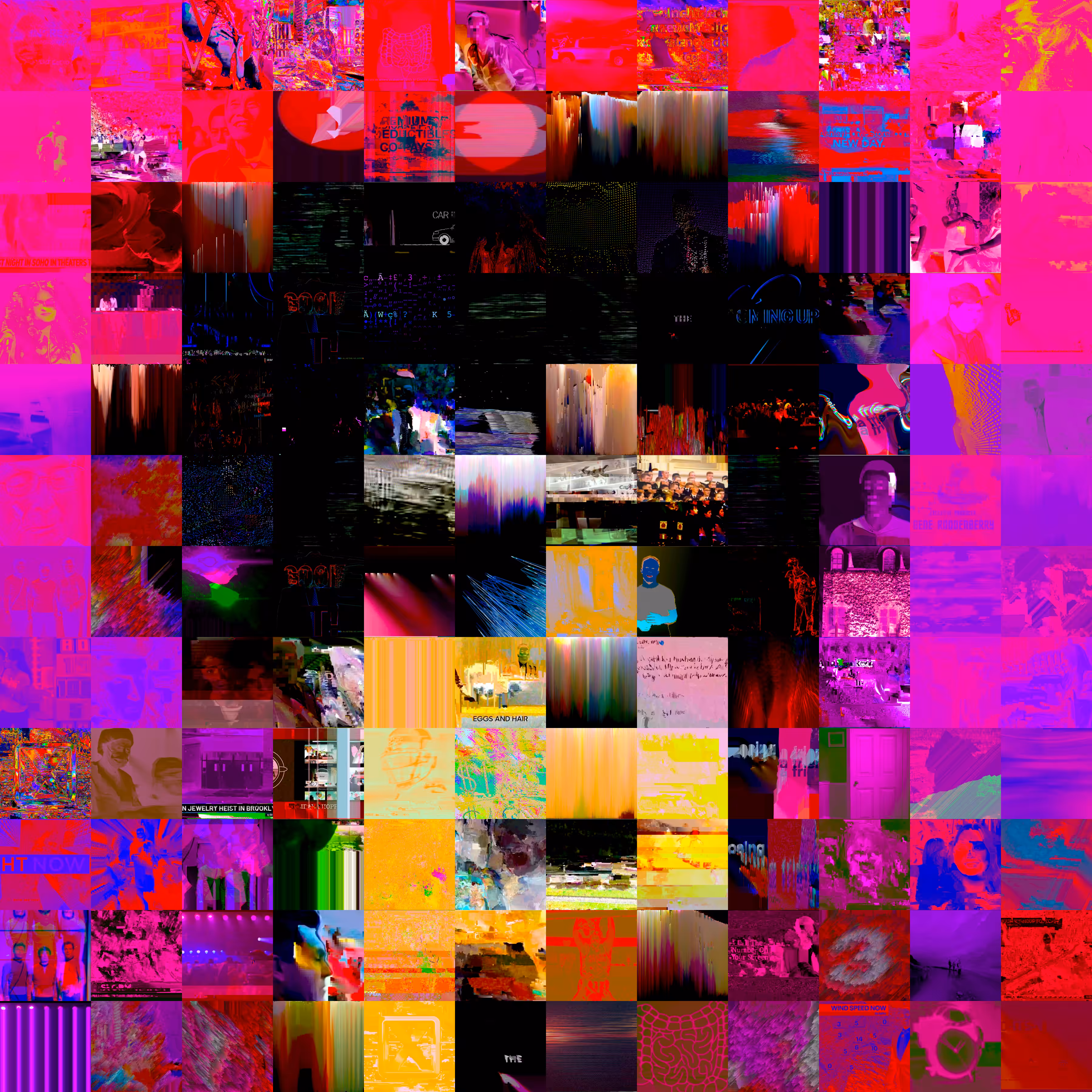 Glitch Quilt Punk 0158