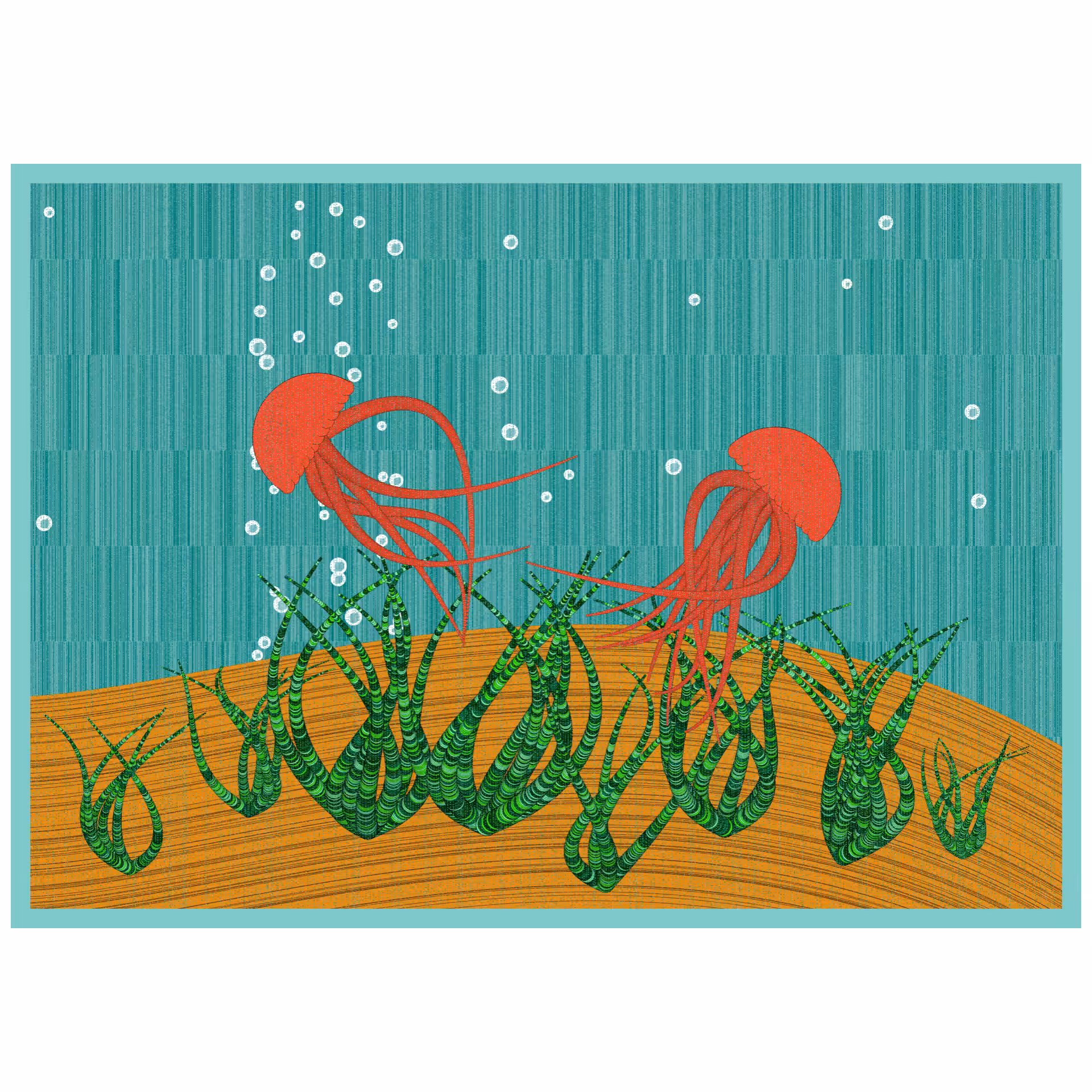 Bézier Aquarium 🦑 #28