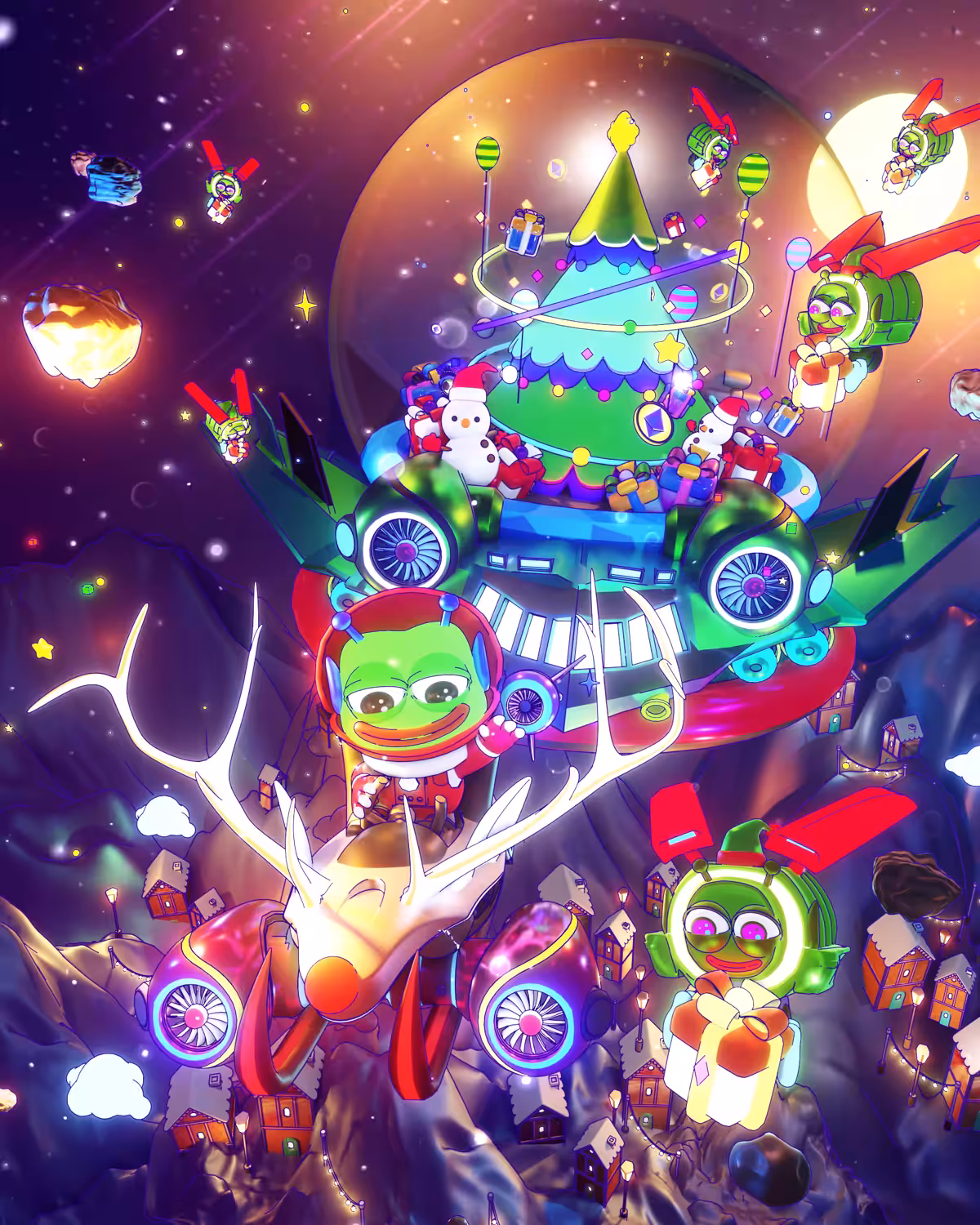 🎁The Third Planet : The Star of Happiness Express