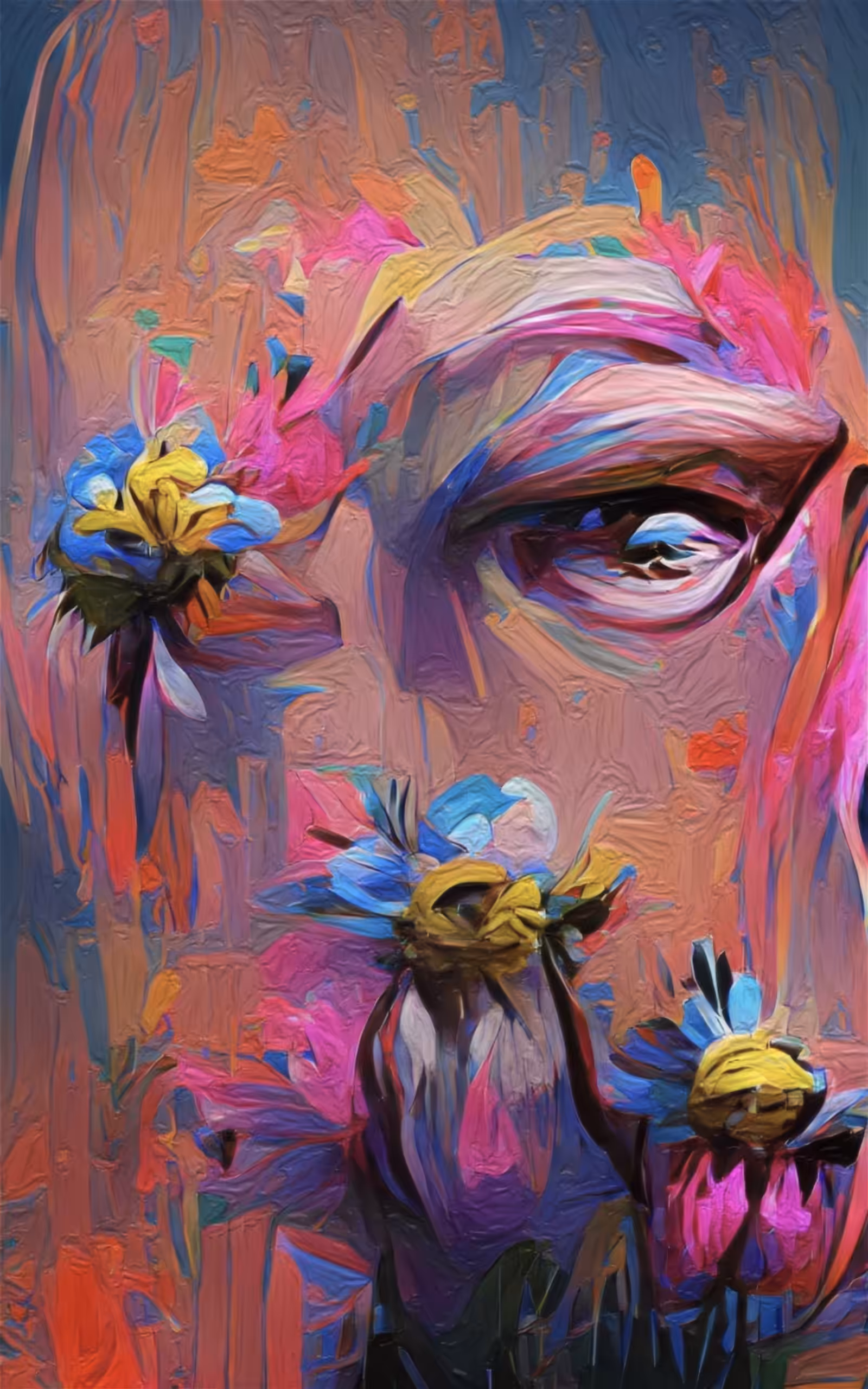 Flowers and People #1