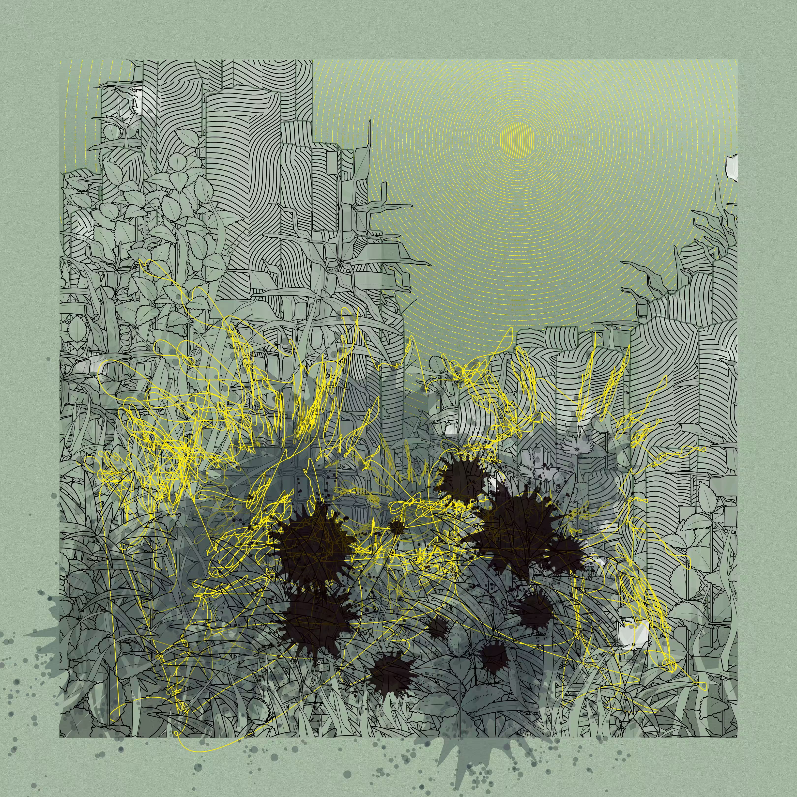 Landscape with Carbon Capture #4741