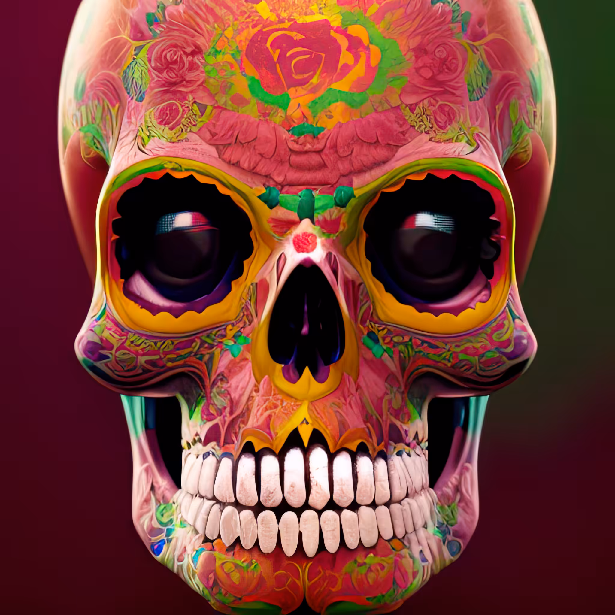 Head Case - A Color Study: Head Case #147