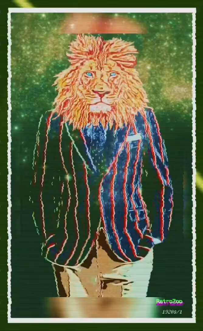 TheRetroZoo: The Regatta Lion (1920s/1)