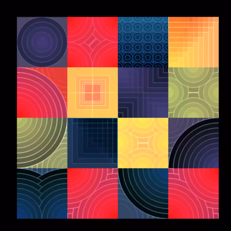 Hash Tiles #18