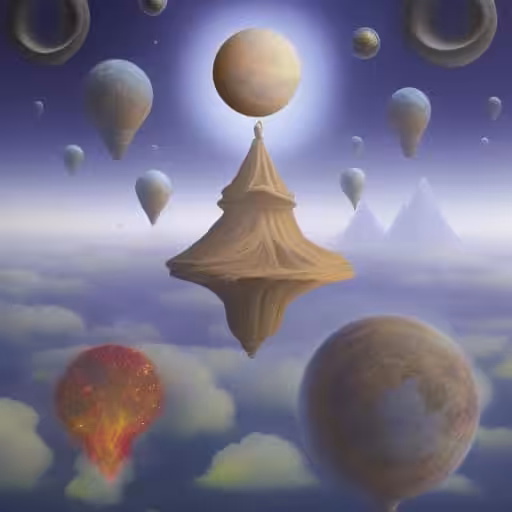 Papa Martini Contemporary Collection: Alien Sky 2