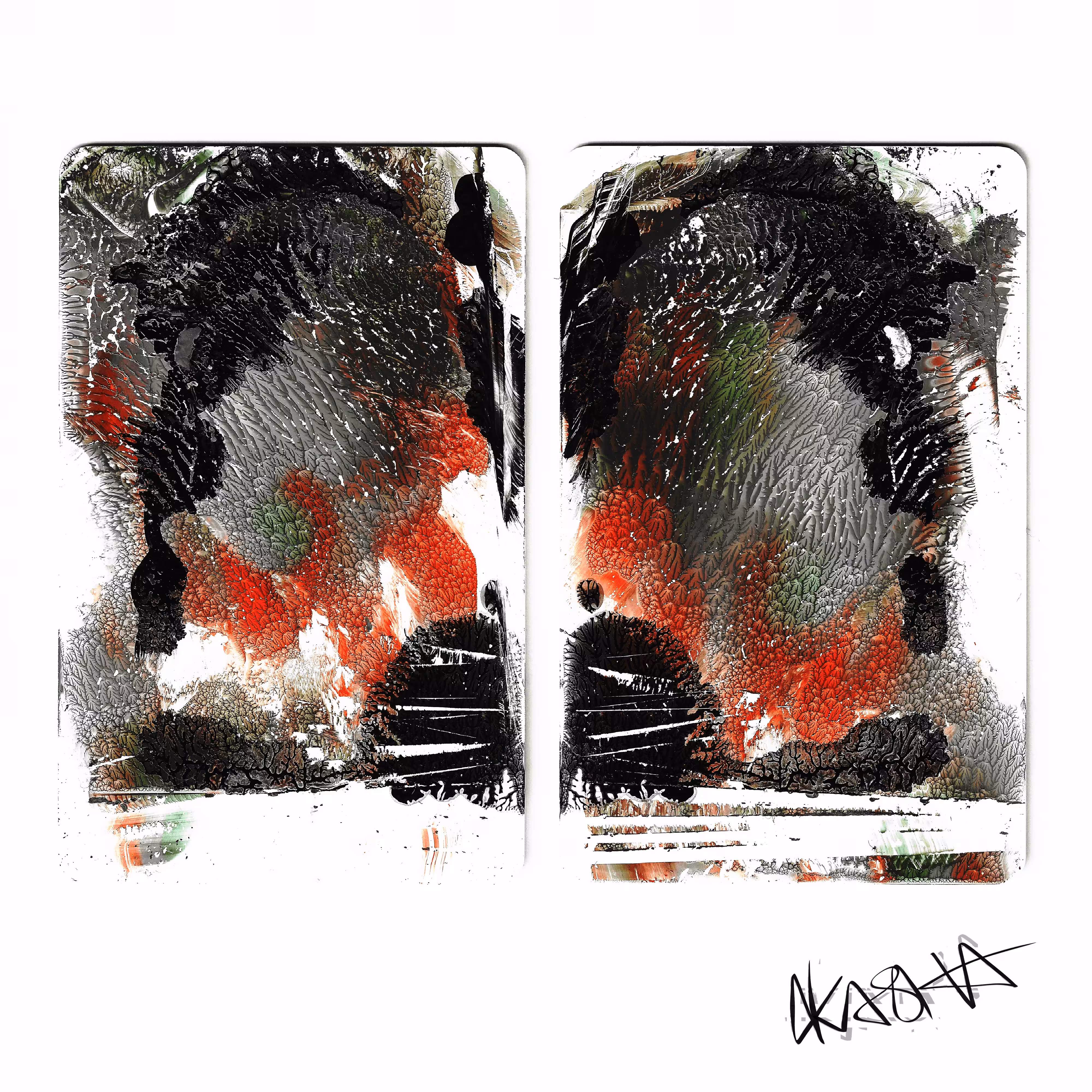 Micro Diptych: Lucky Winds