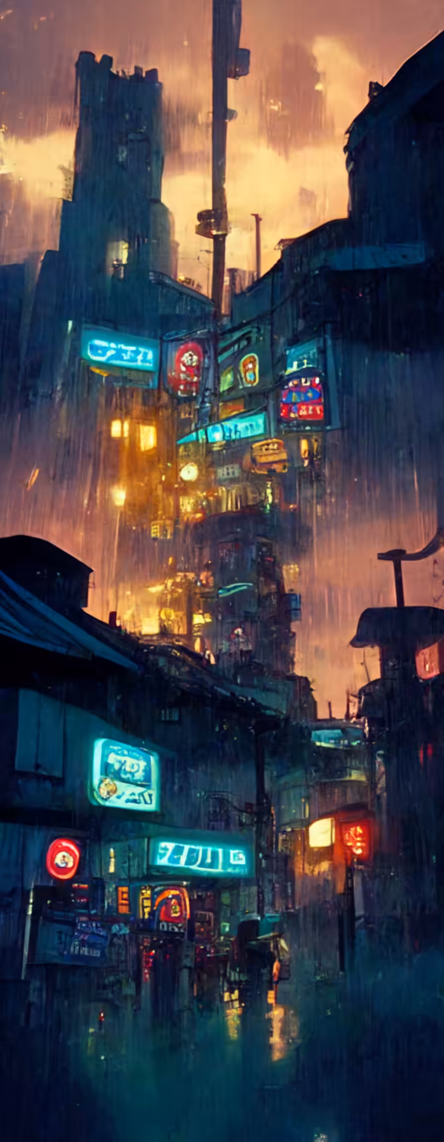 Strange & Random: Neo City: Slums
