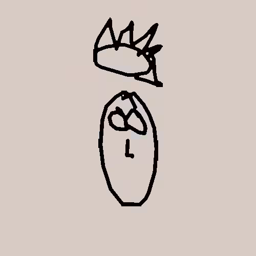 Basquiat Doodles: Basquiat #2390