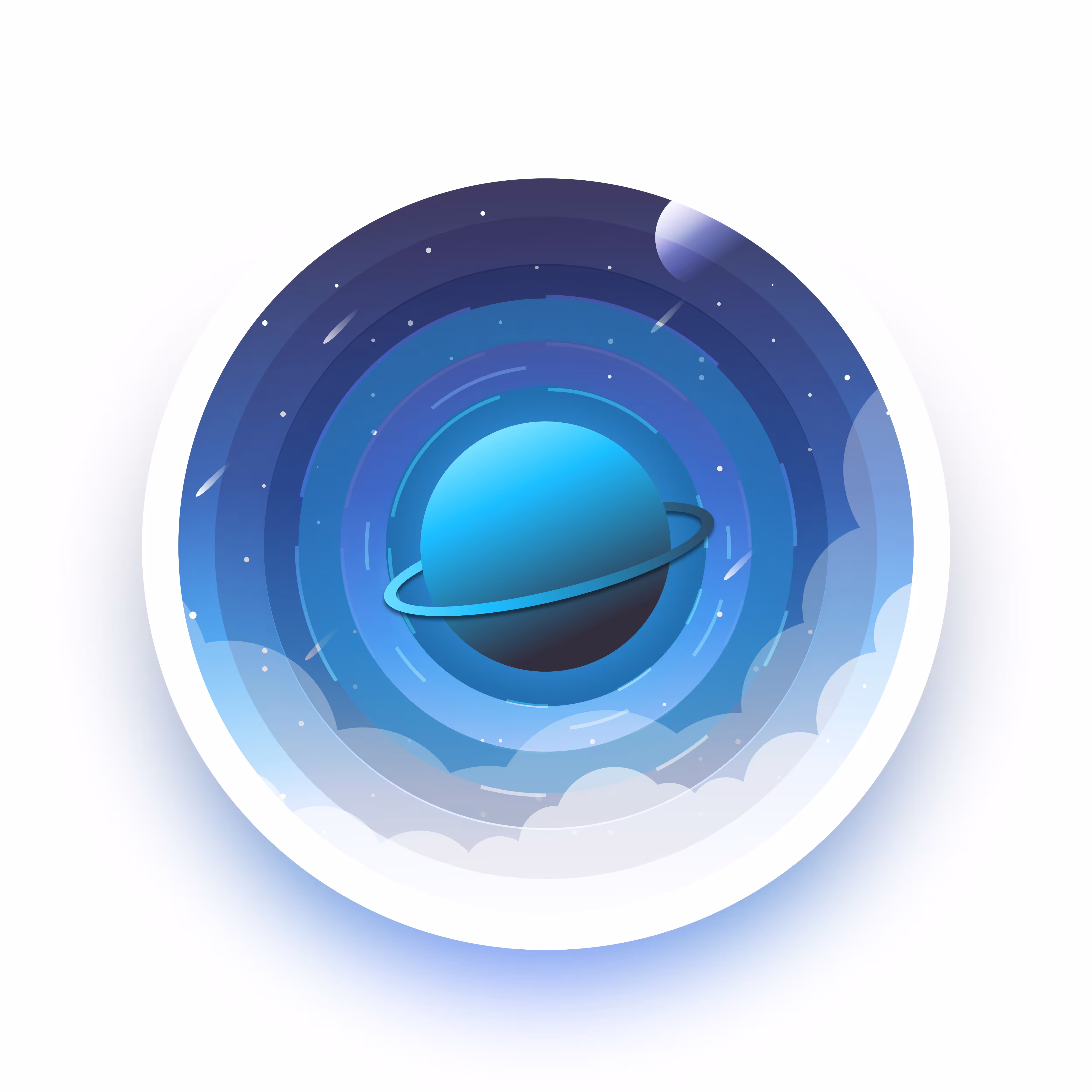 Planet blue
