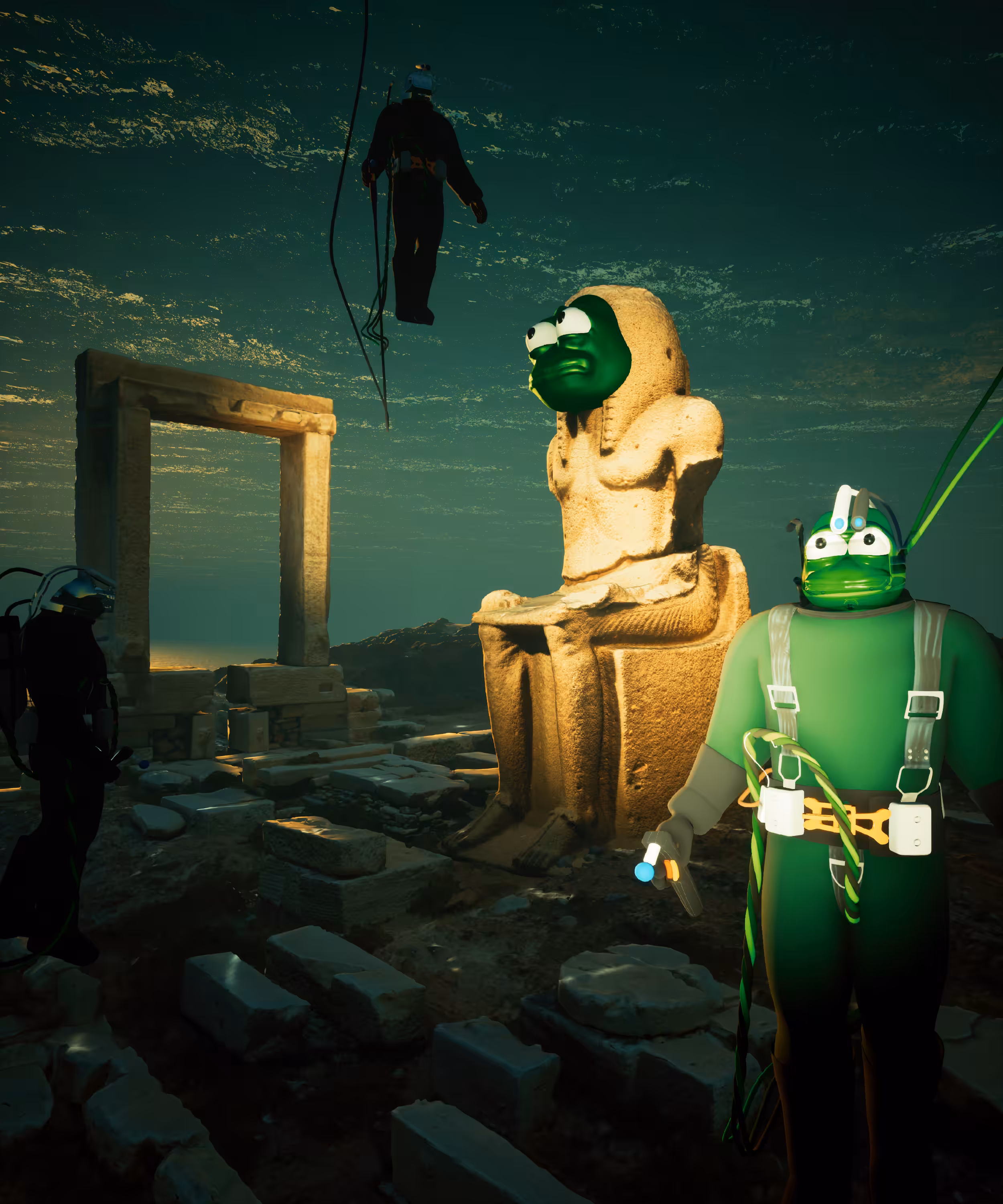 Pepe's Underwater City
