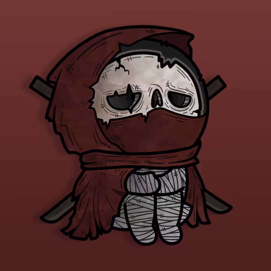 DEATH SKULL MASK CHARACTERS #012
