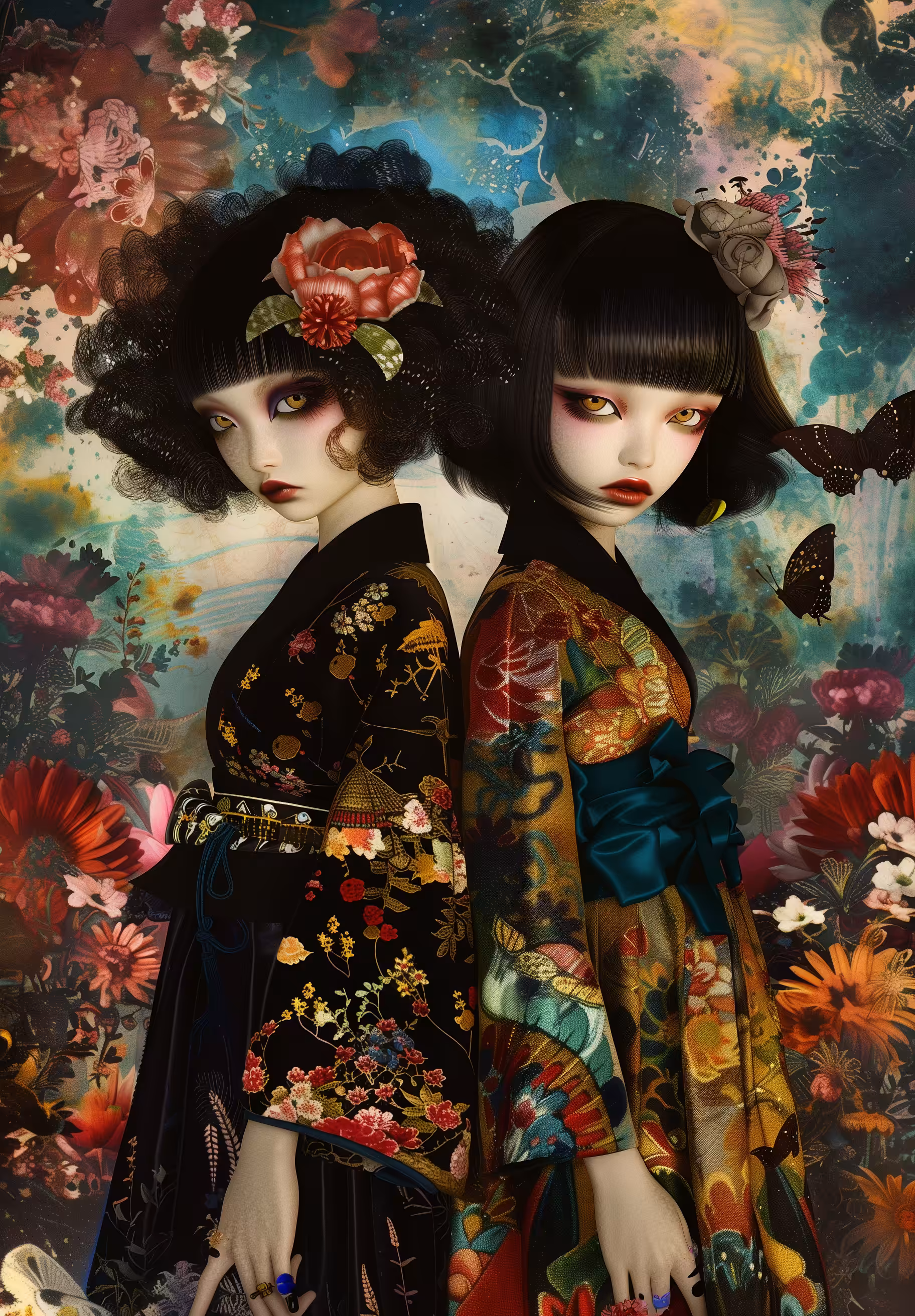 Kimono Dolls of Tokyoite Girl