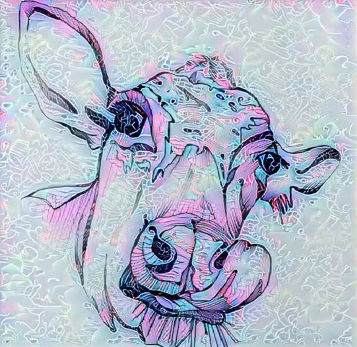 cow 1, drawing 1