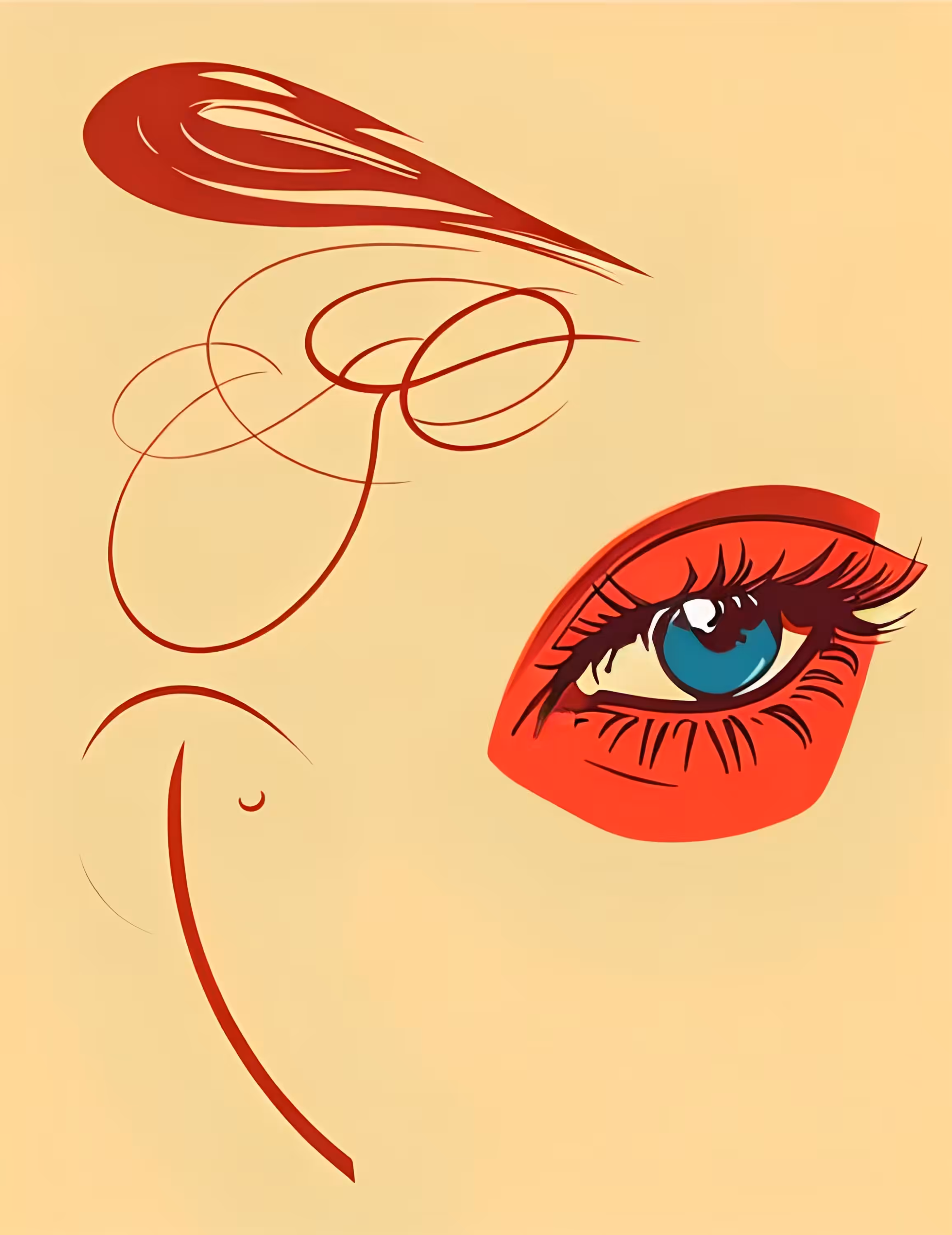 look into my eyes, what do you see?