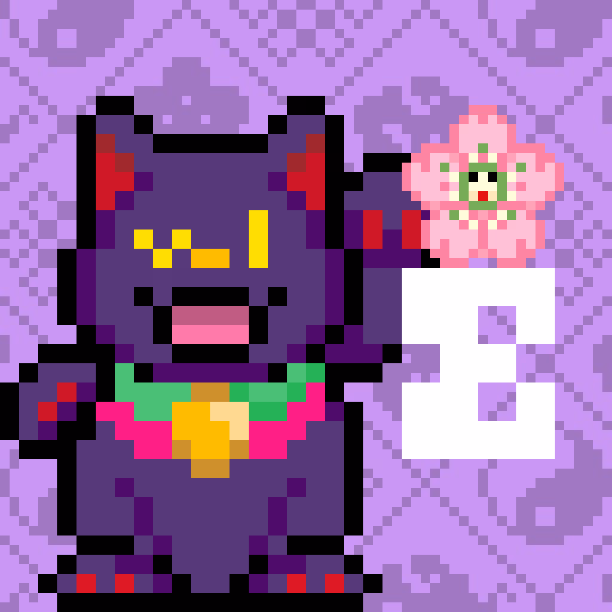Murakami Lucky Cat Coin Bank Feeding Game Winner #8