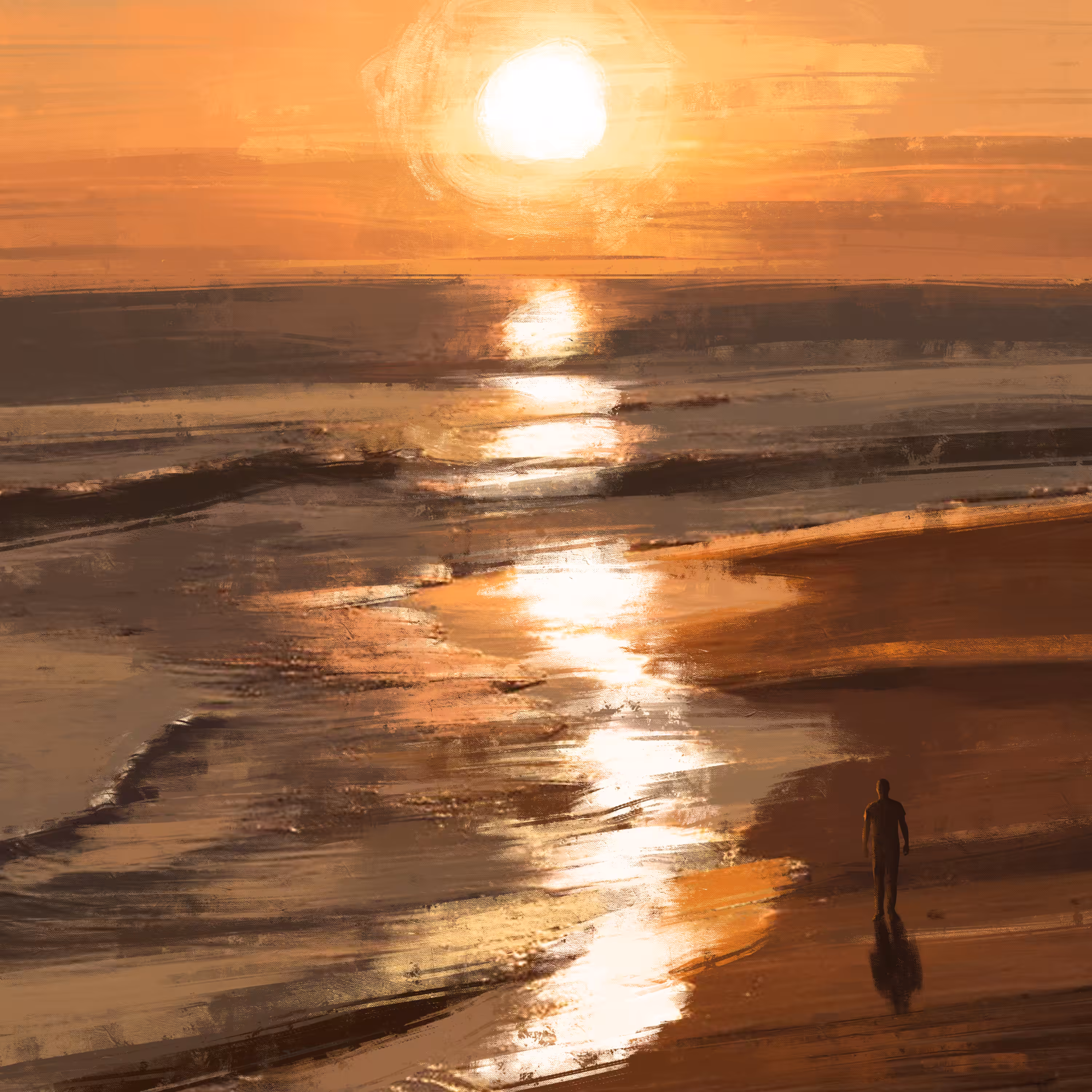 Alone man #4