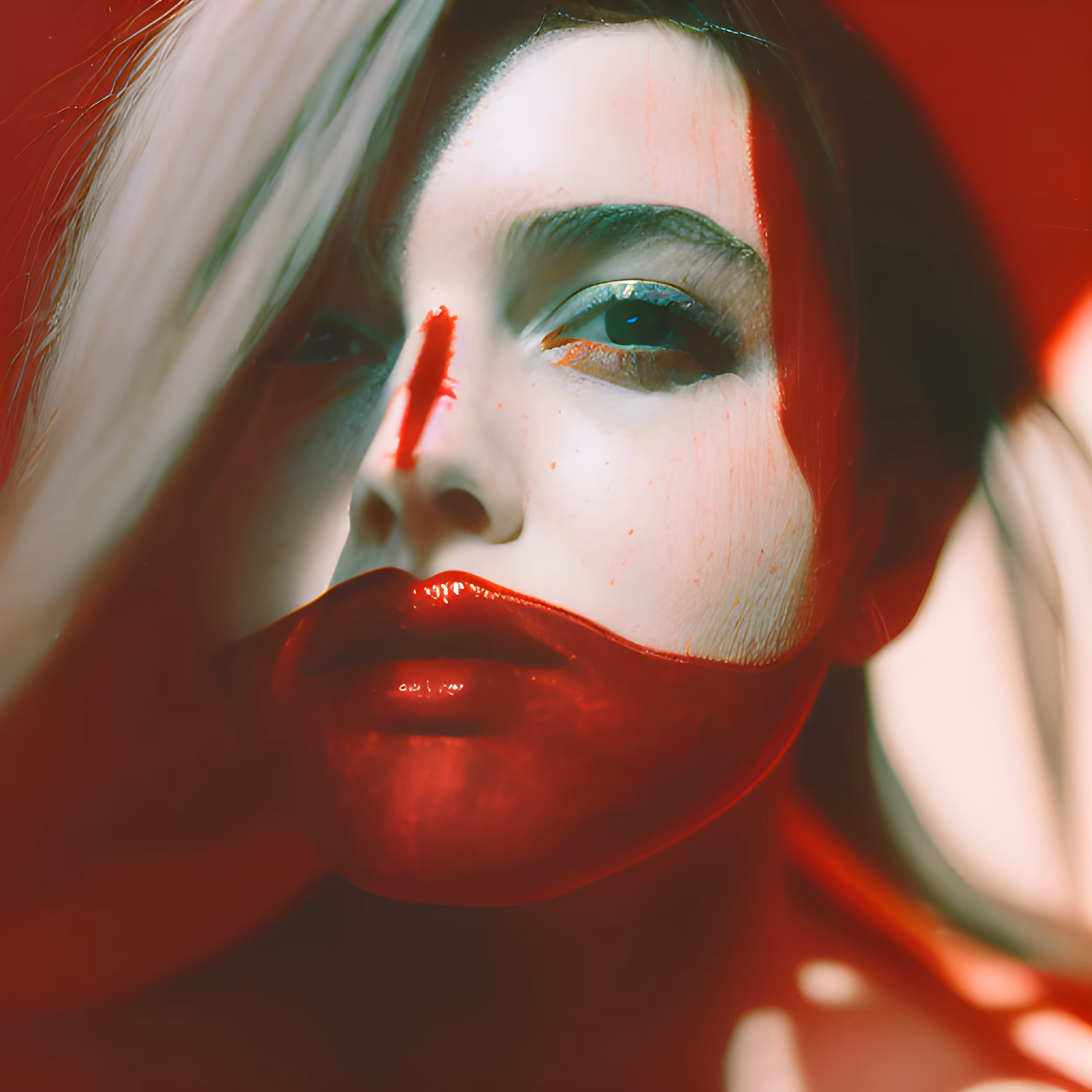 Vermilion.