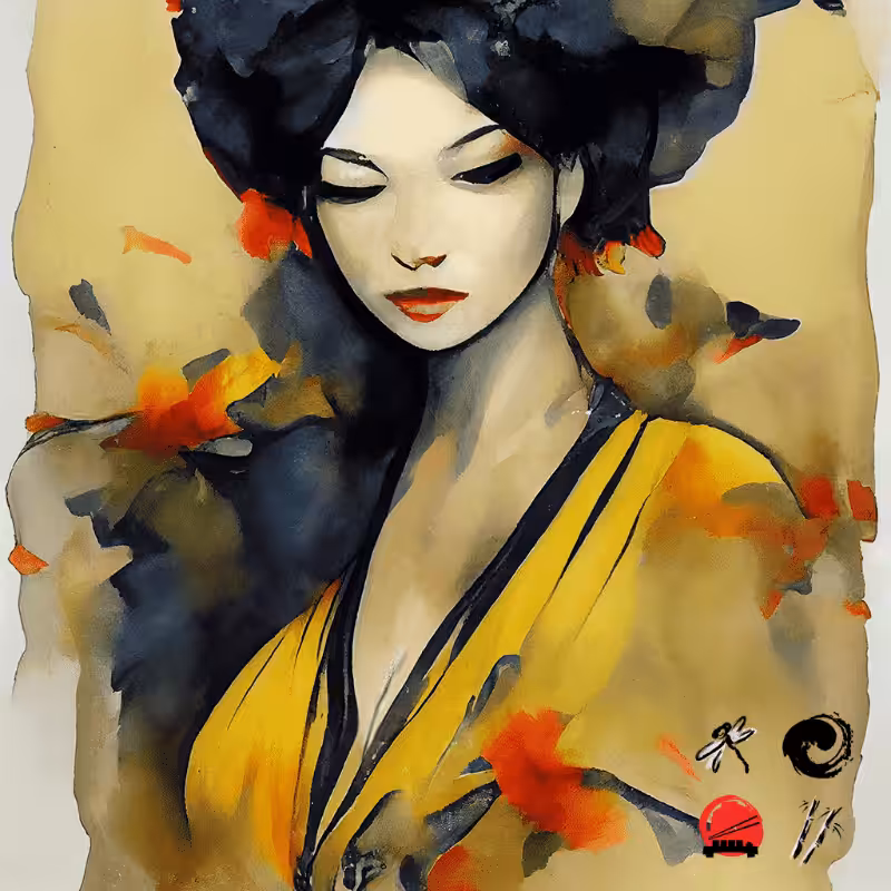 َAtumn Geisha #15