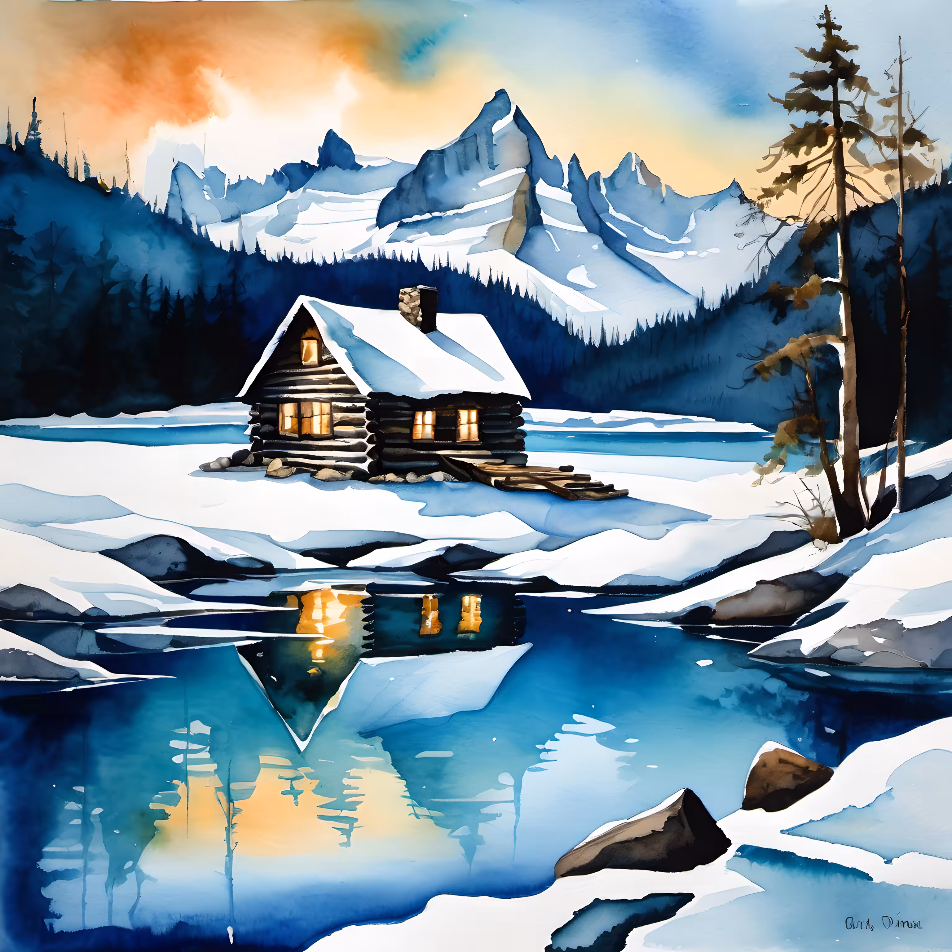 Glacial Lakes #25