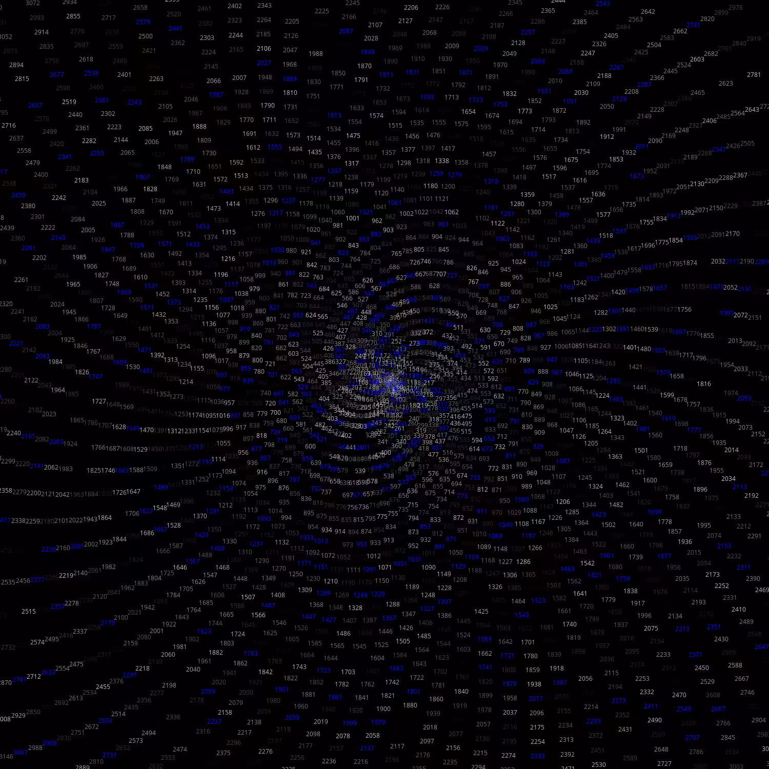 Polar Plot of Numbers #103