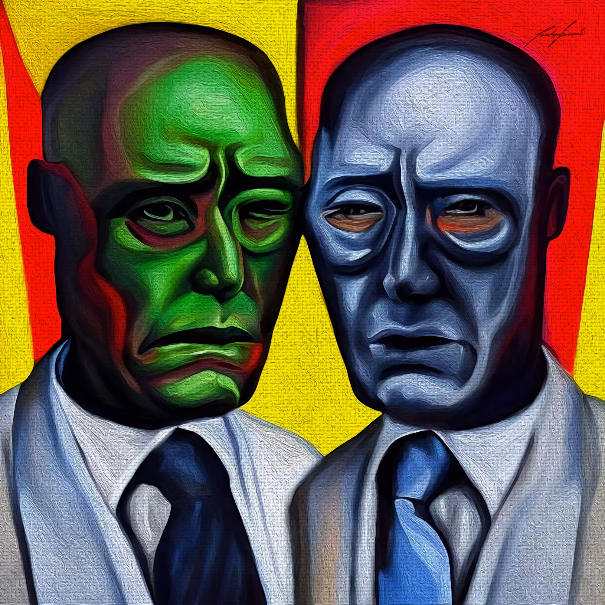14 - The same face