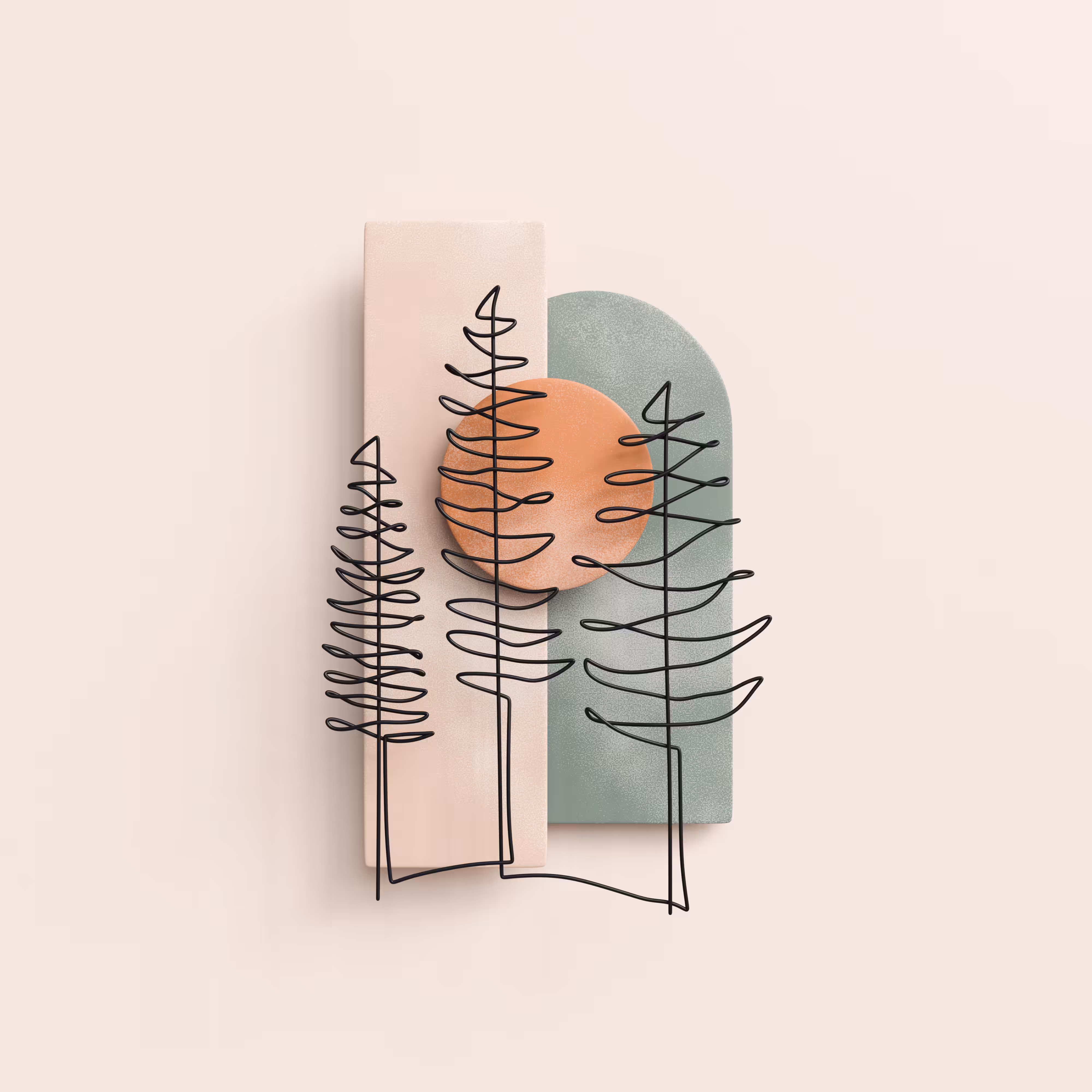 Flat Lines: Peace Among Pines