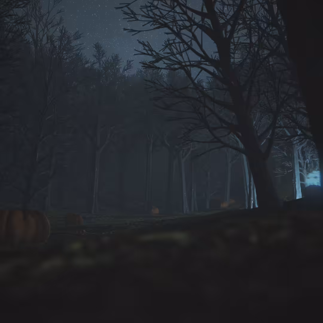 Late Halloween Ghost