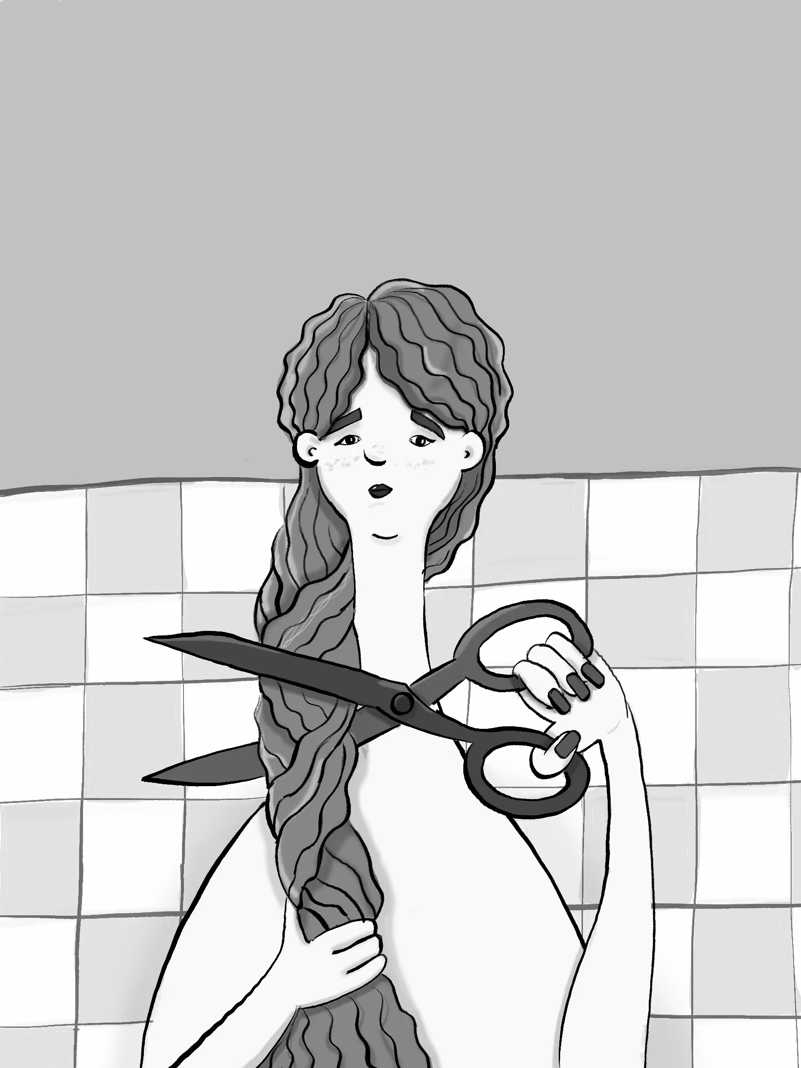 cutting my hair