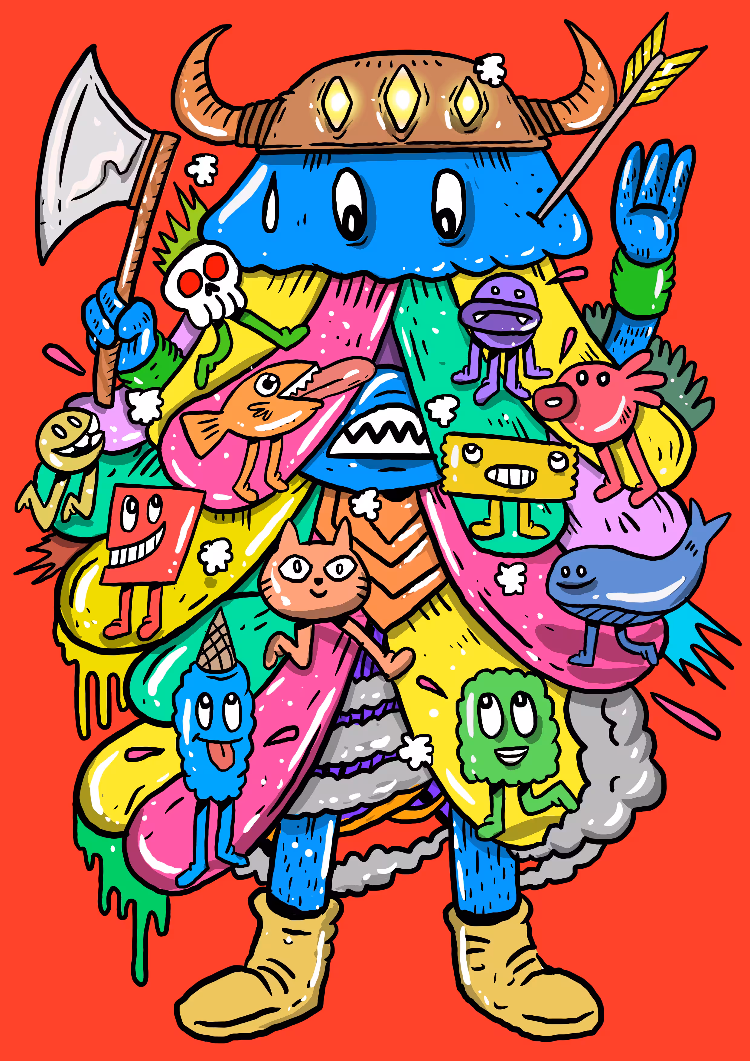 Doodle Barbarian