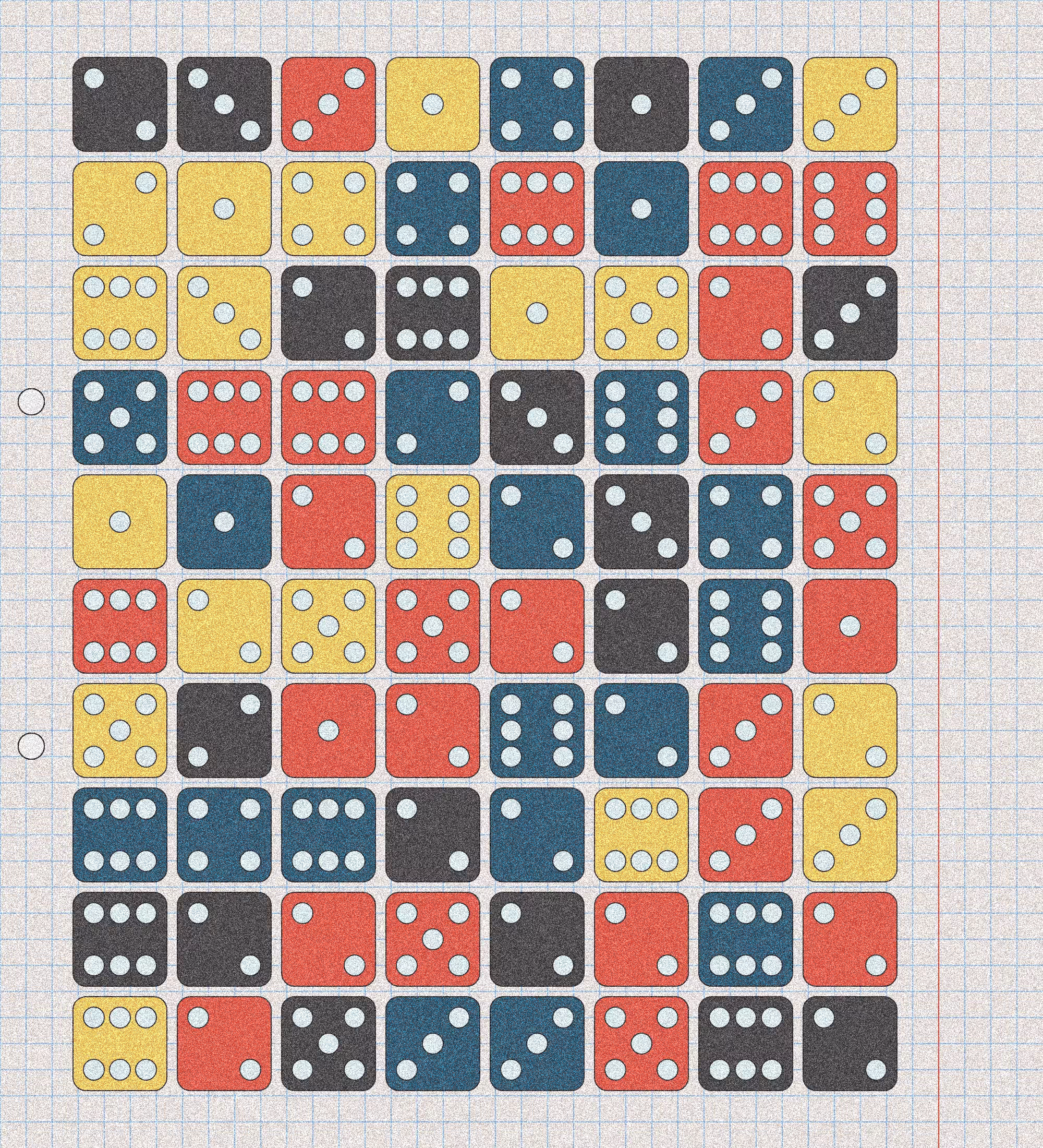 sketchbook page 6: dice roll #29
