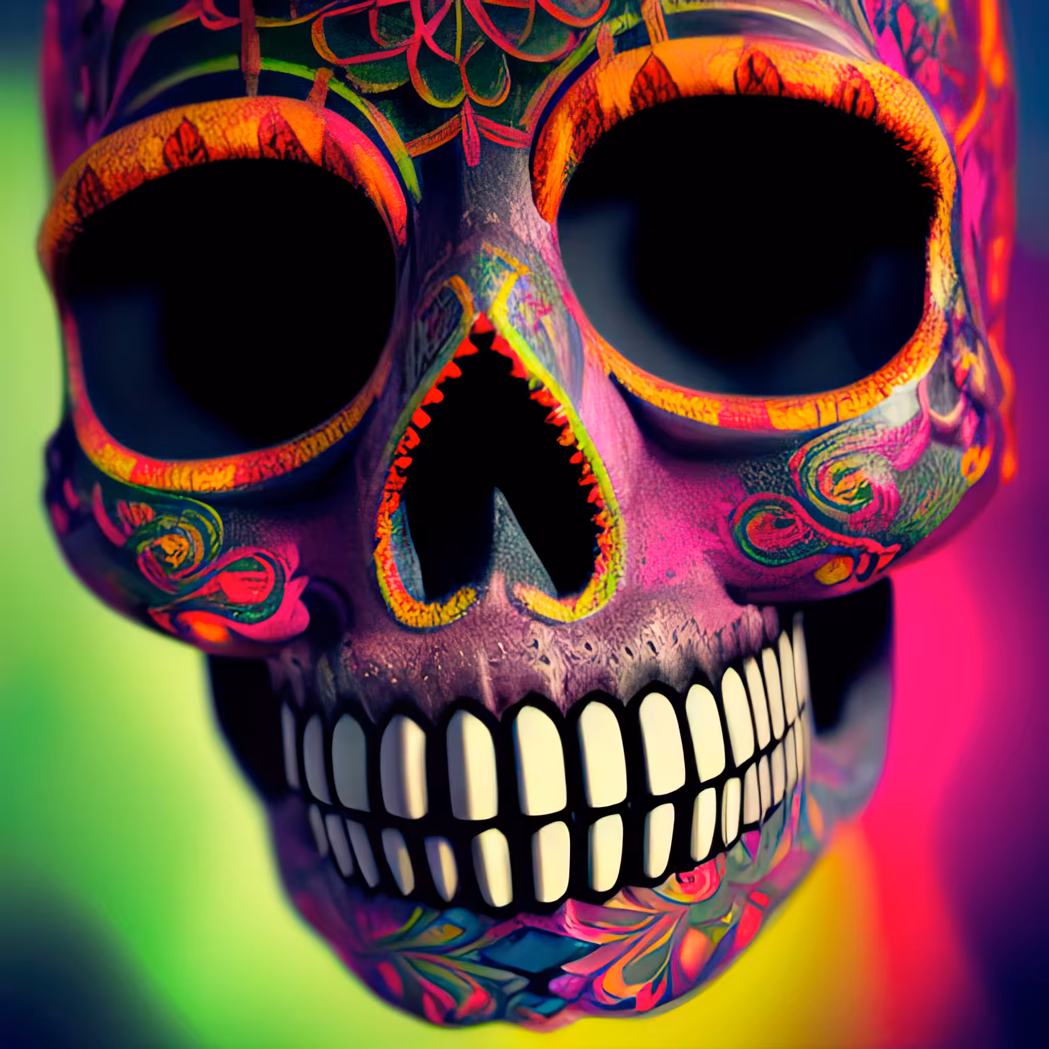 Head Case - A Color Study: Head Case #128