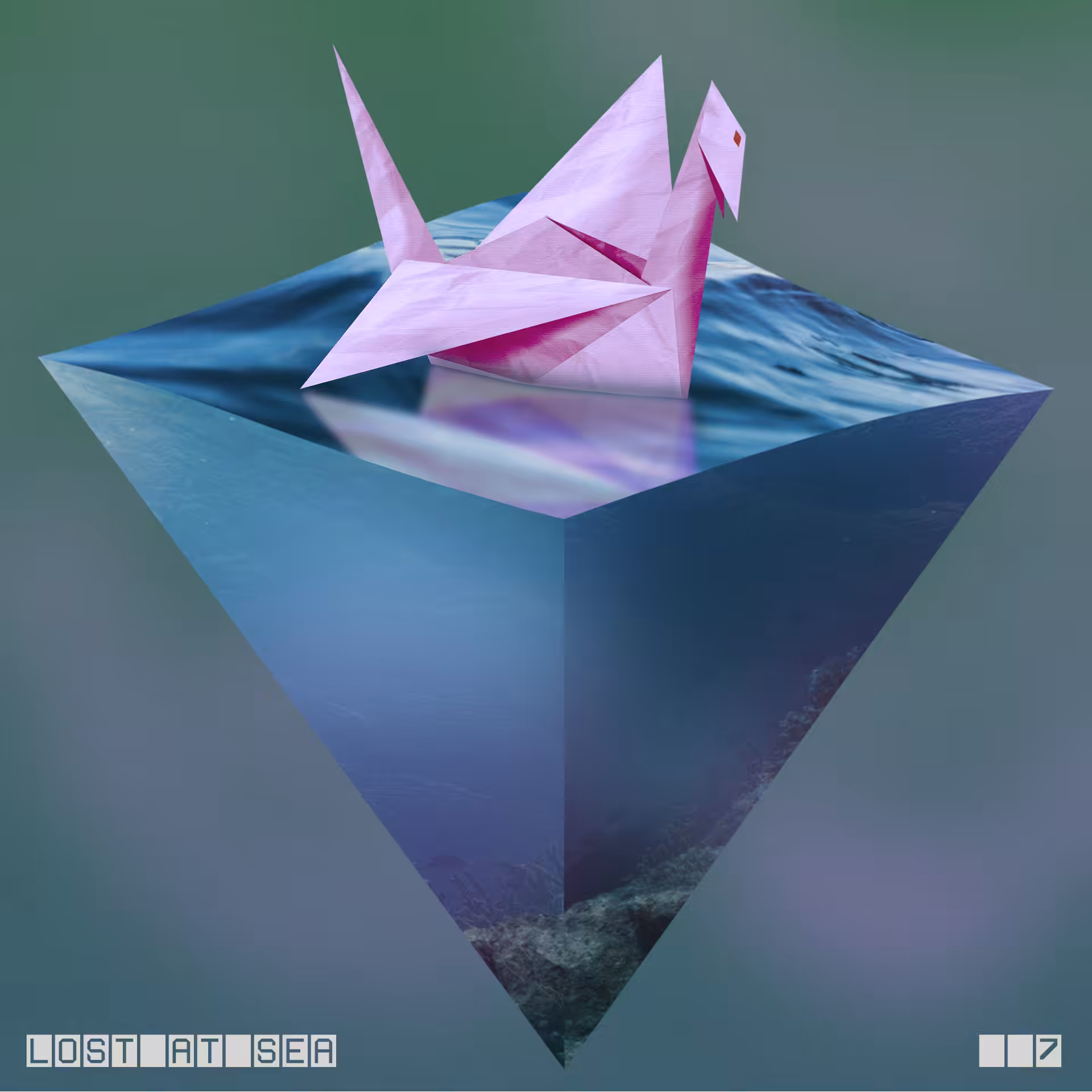 Satin Rose Crypto Crane