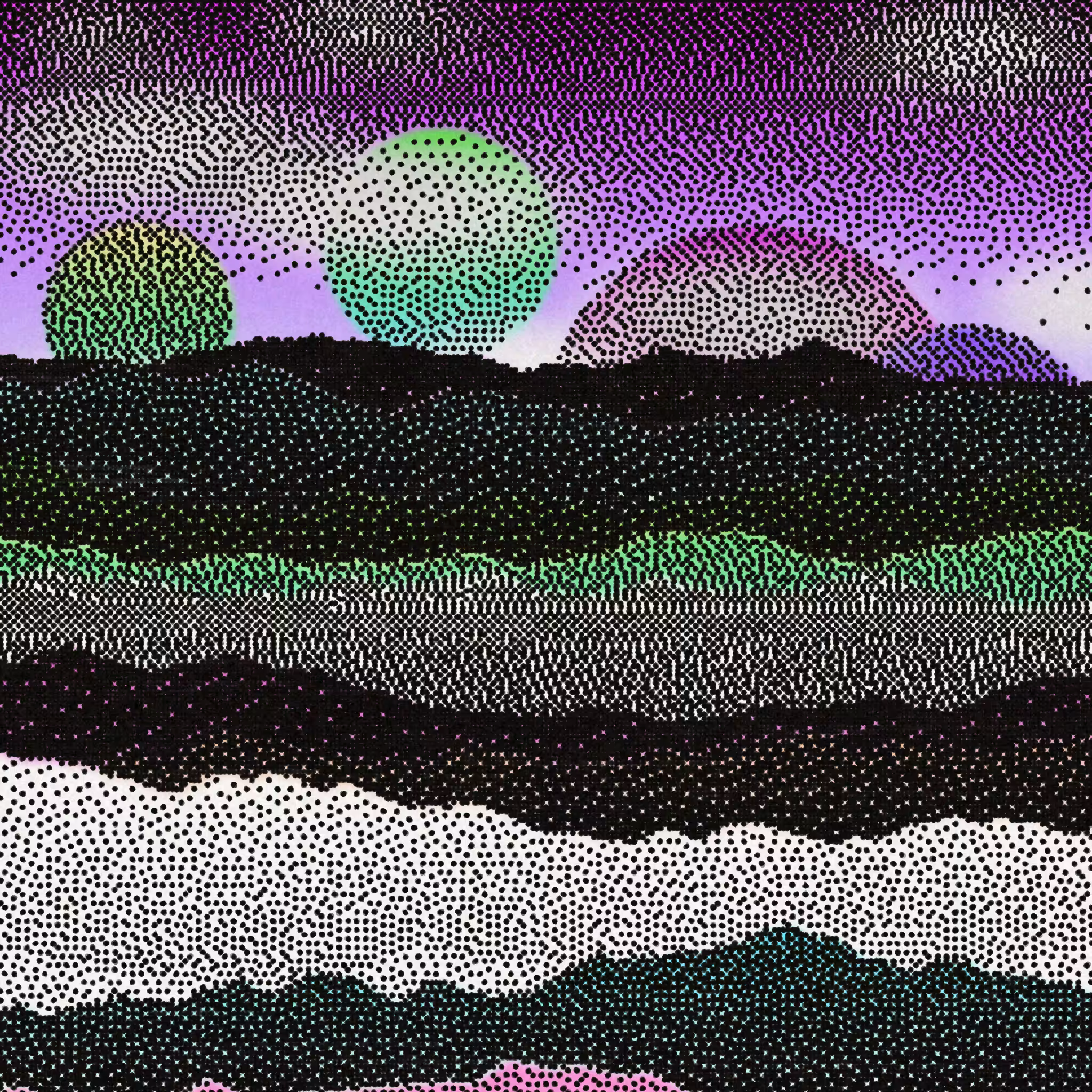 Dithered Branches #20
