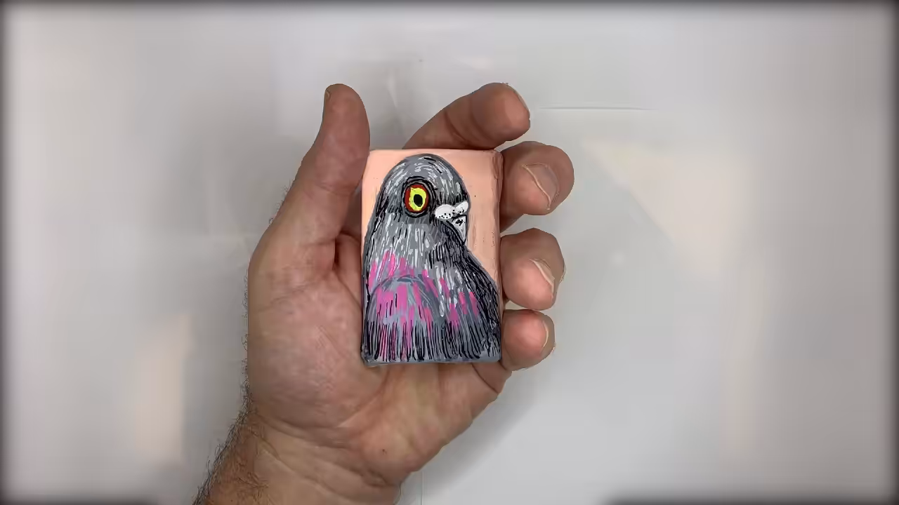 In My Hand_Side look Pigeon