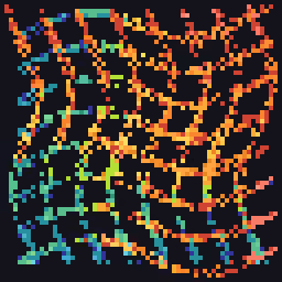fractal leaf: weave in weave out