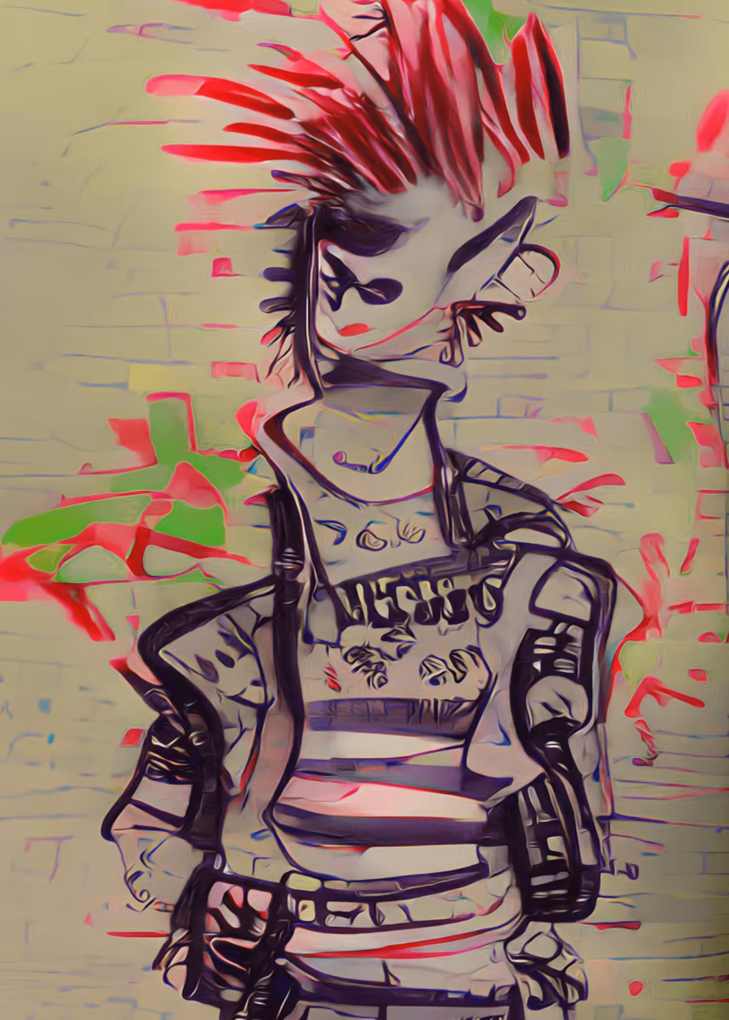 Scribbled Punk #24